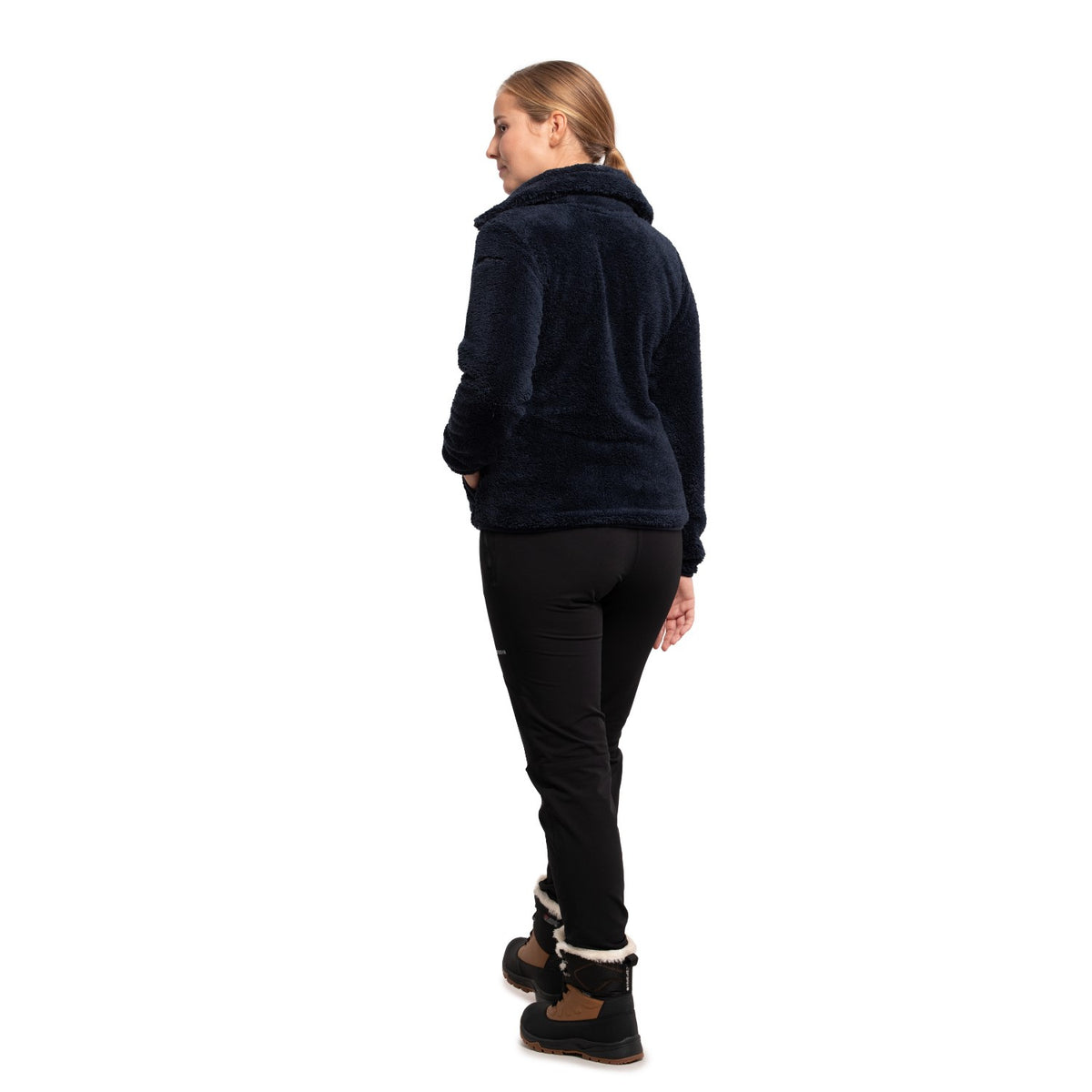 Icepeak Colony Teddy Fleecejacke Damen Langhaarfleecejacke