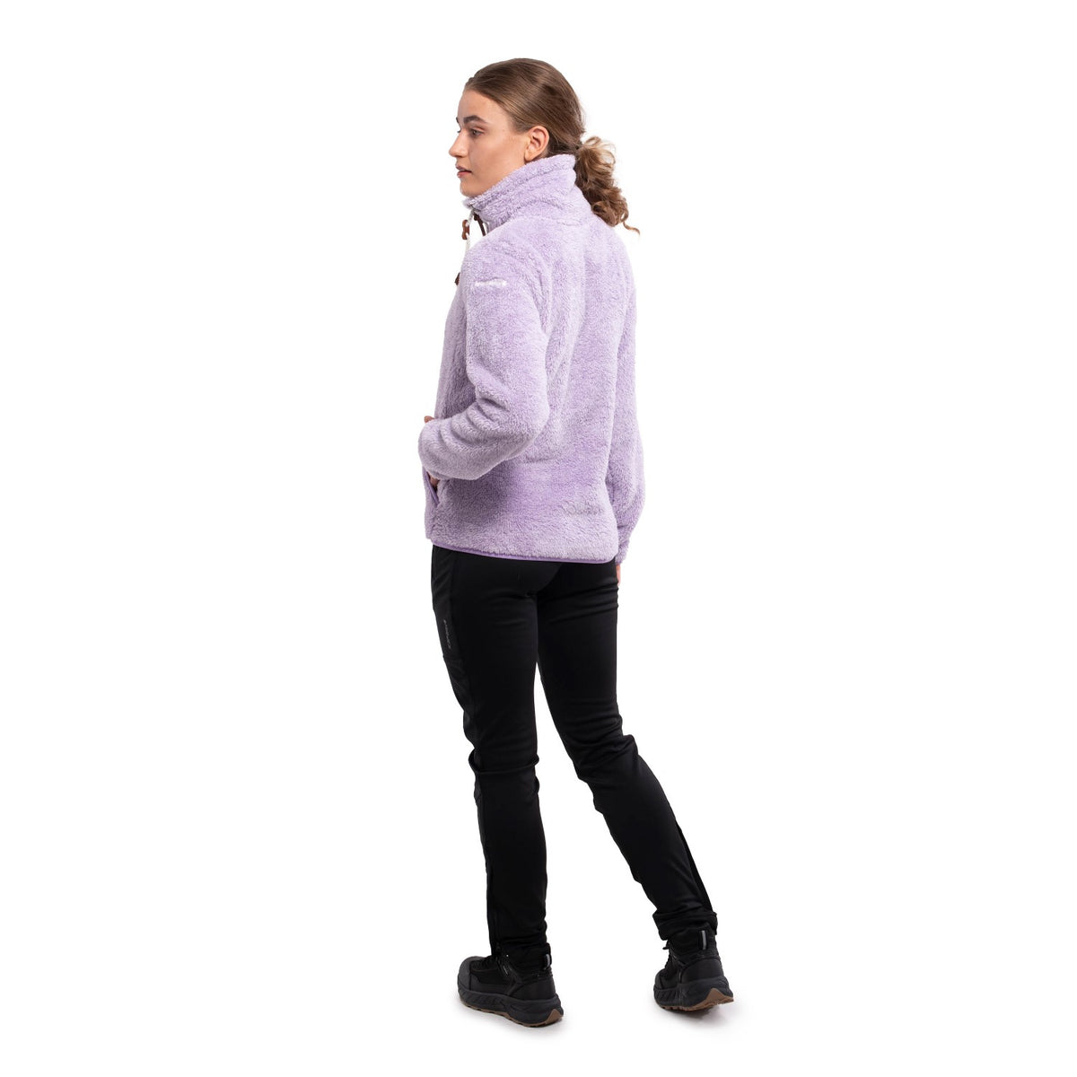 Icepeak Colony Fleecejacke Damen Langhaar Jacke Fleece