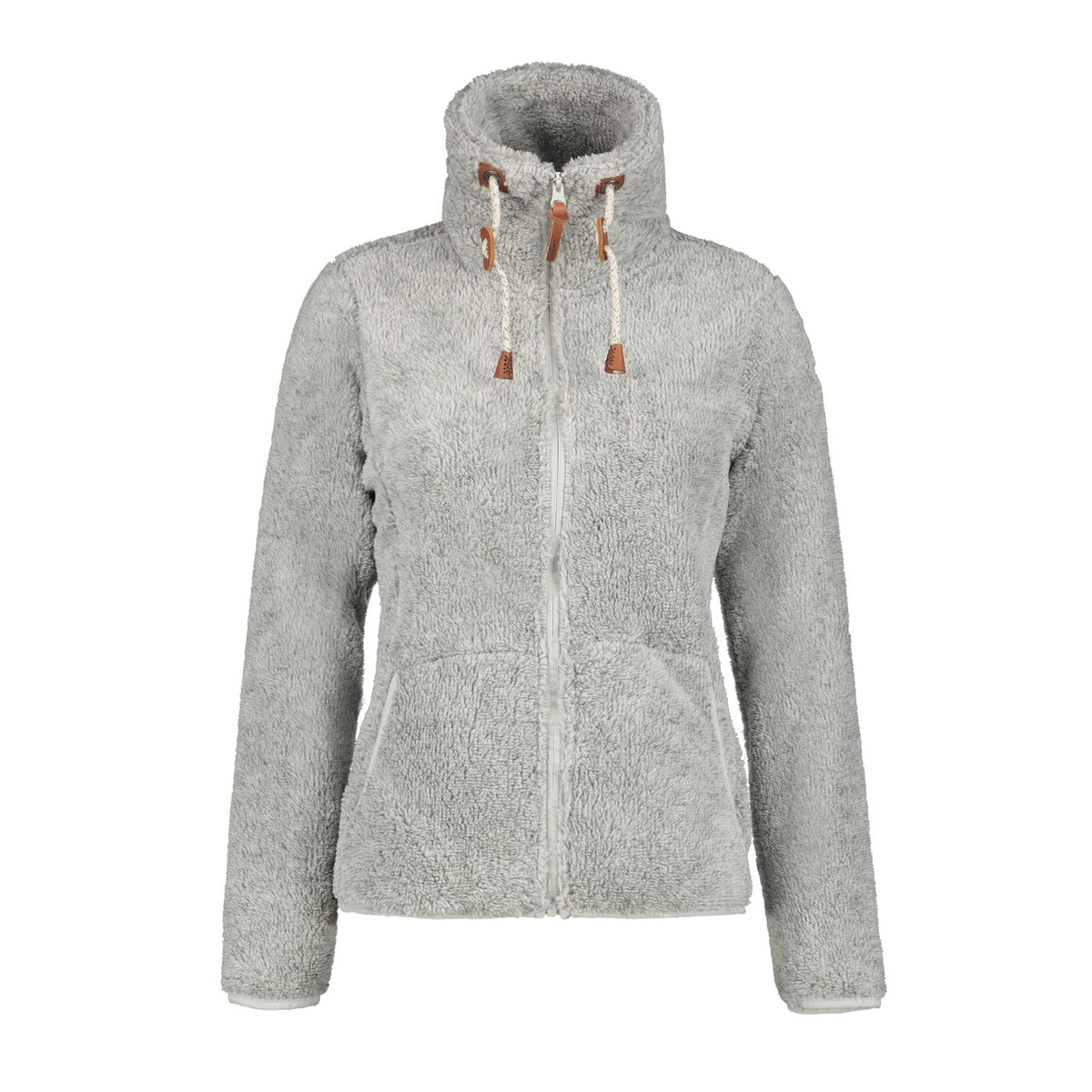 Icepeak Colony Fleecejacke Damen Langhaar Jacke Fleece