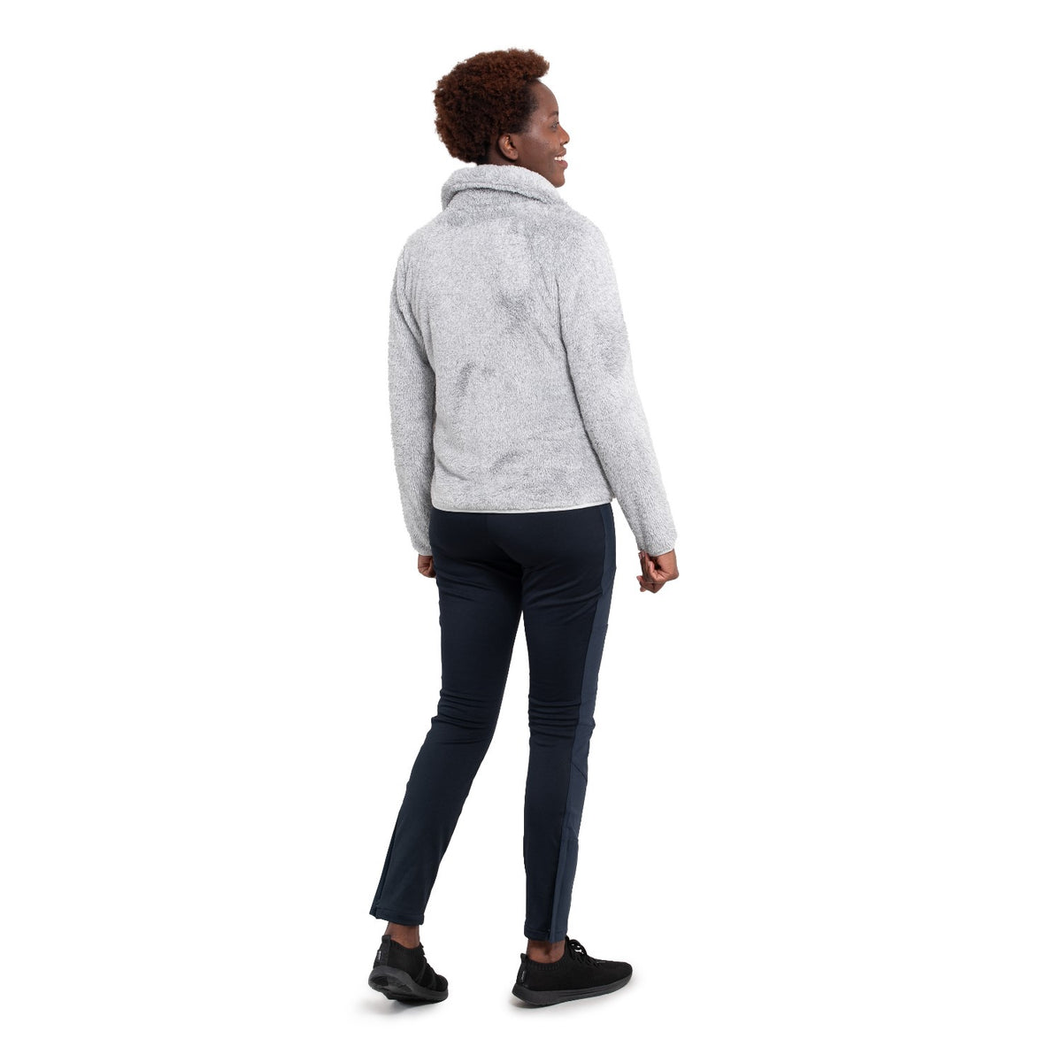 Icepeak Colony Teddy Fleecejacke Damen Langhaarfleecejacke