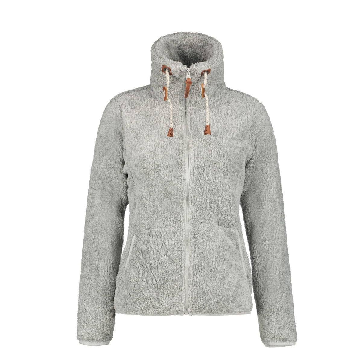 Icepeak Colony Teddy Fleecejacke Damen Langhaarfleecejacke