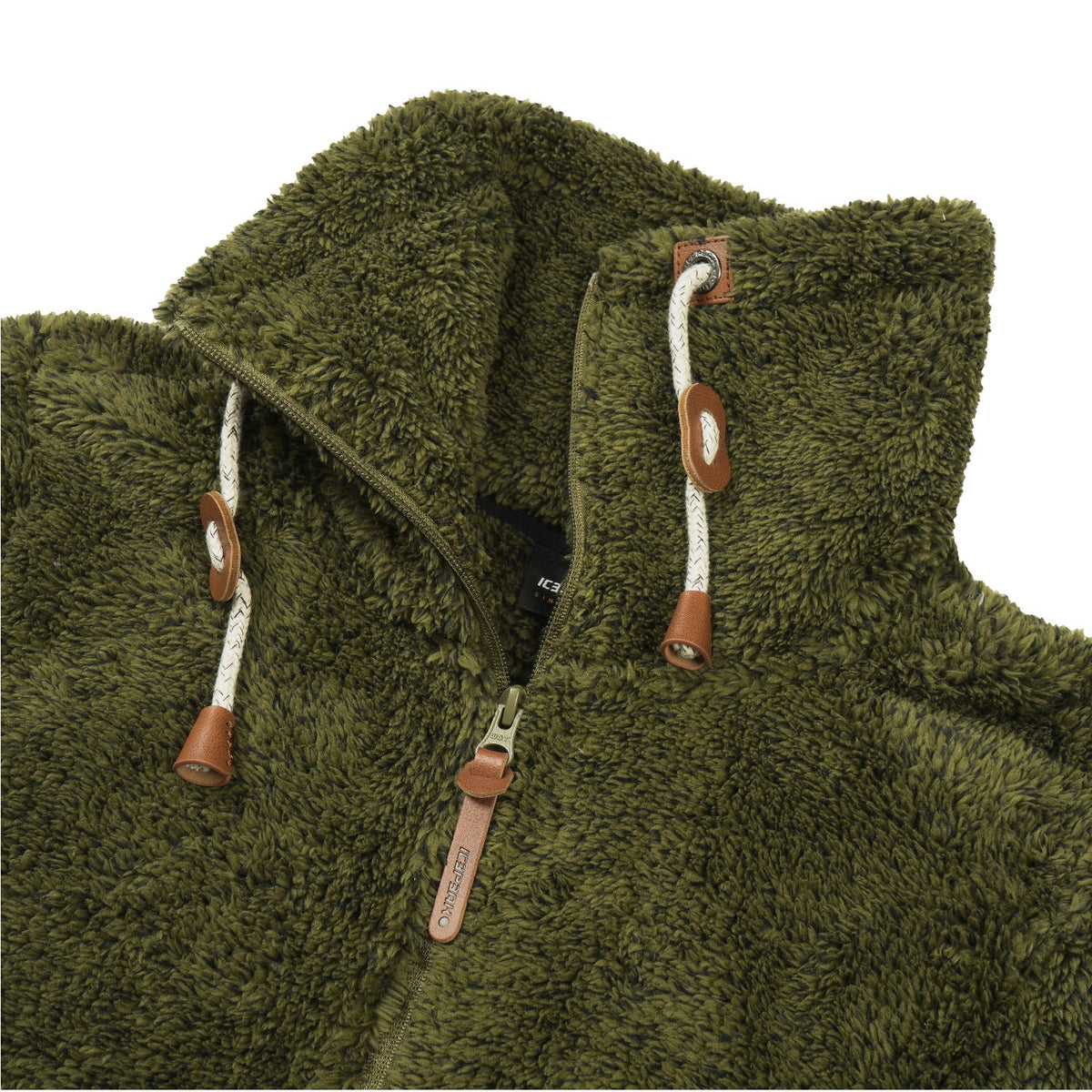 Icepeak Colony Teddy Fleecejacke Damen Langhaarfleecejacke