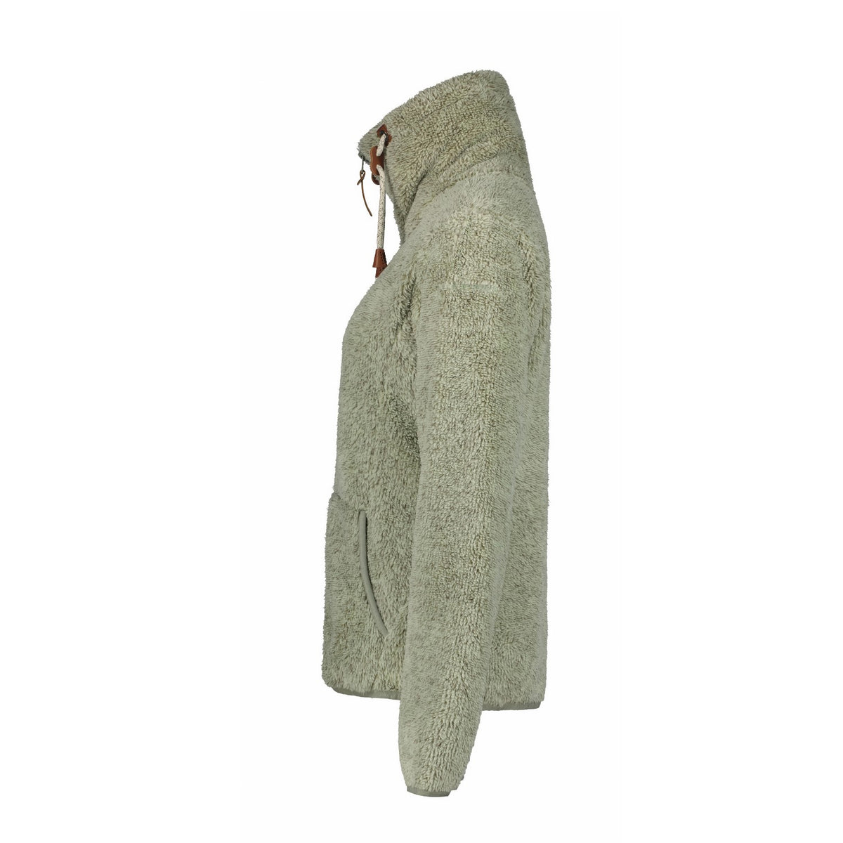 Icepeak Colony Teddy Fleecejacke Damen Langhaarfleecejacke