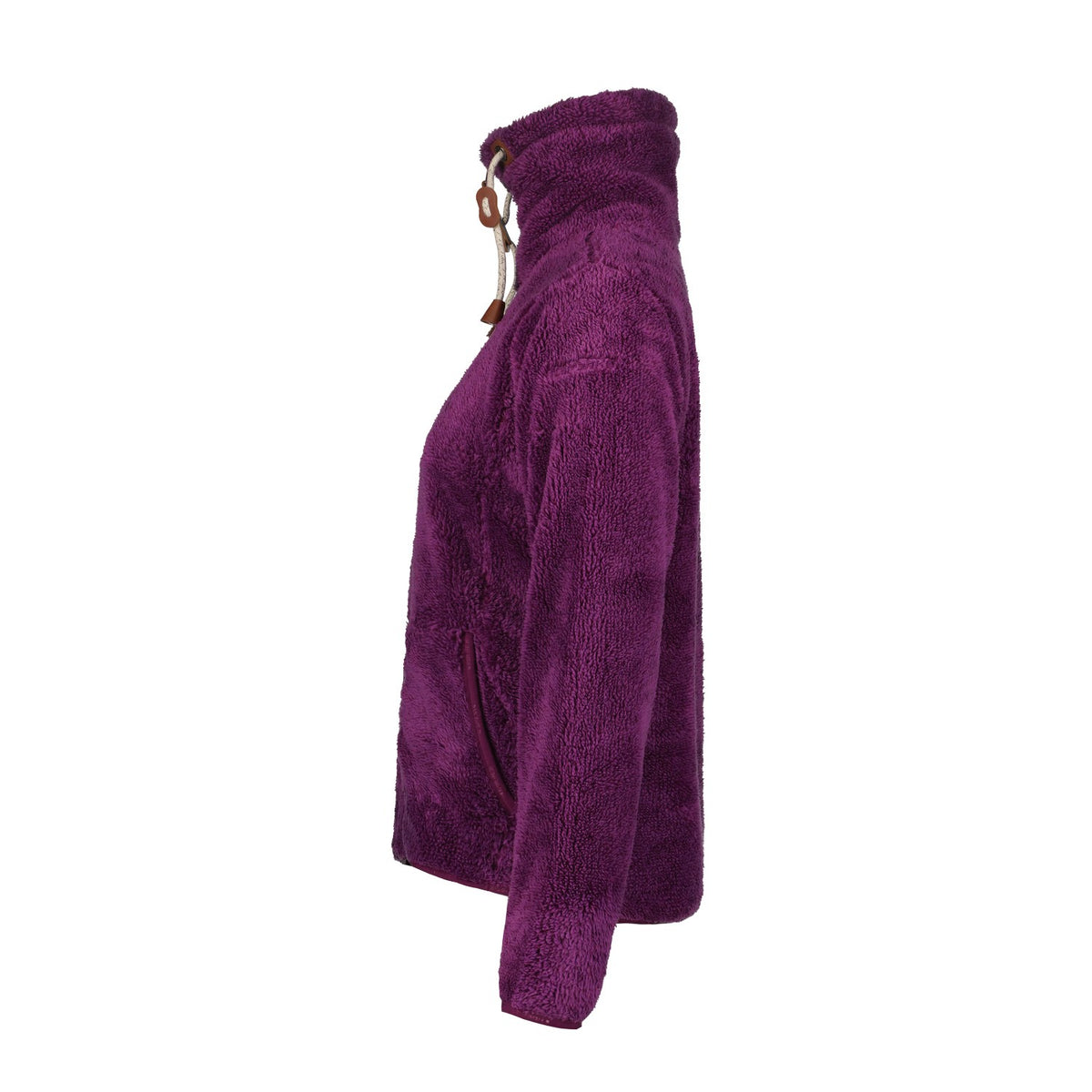 Icepeak Colony Fleecejacke Damen Langhaar Jacke Fleece