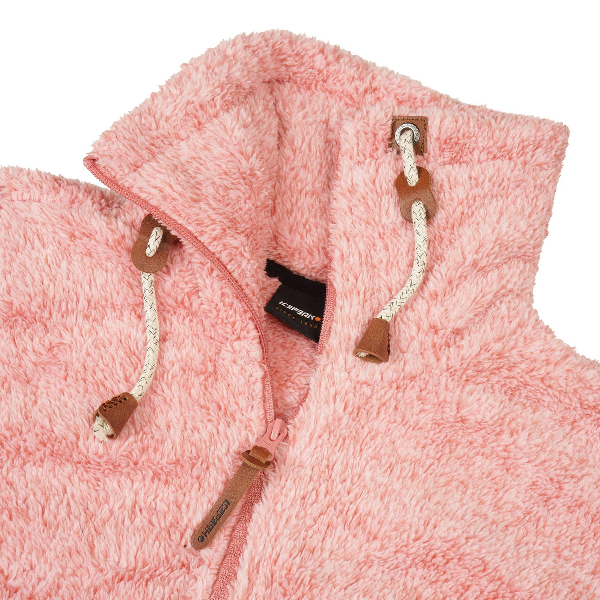 Icepeak Colony Teddy Fleecejacke Damen Langhaarfleecejacke