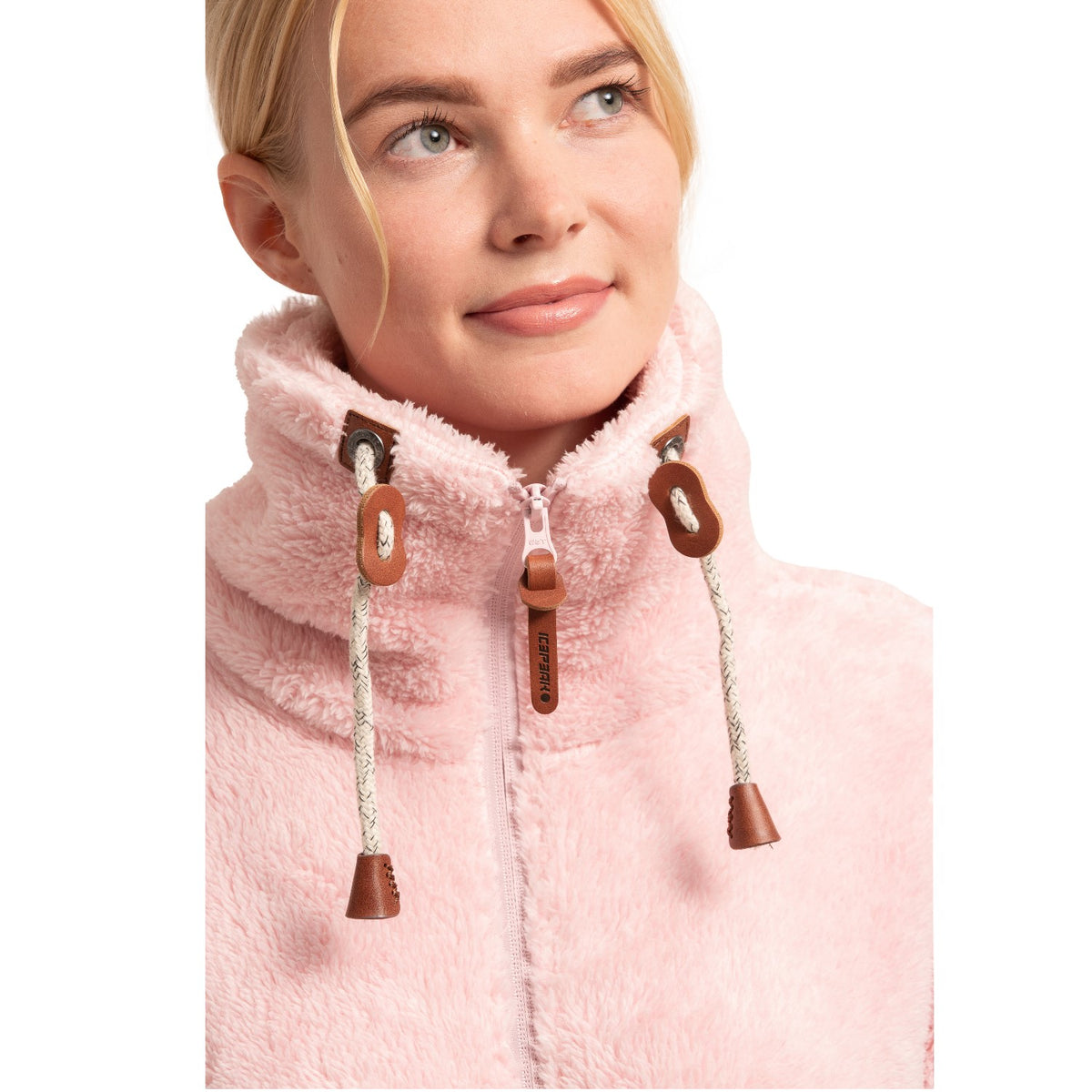 Icepeak Colony Teddy Fleecejacke Damen Langhaarfleecejacke