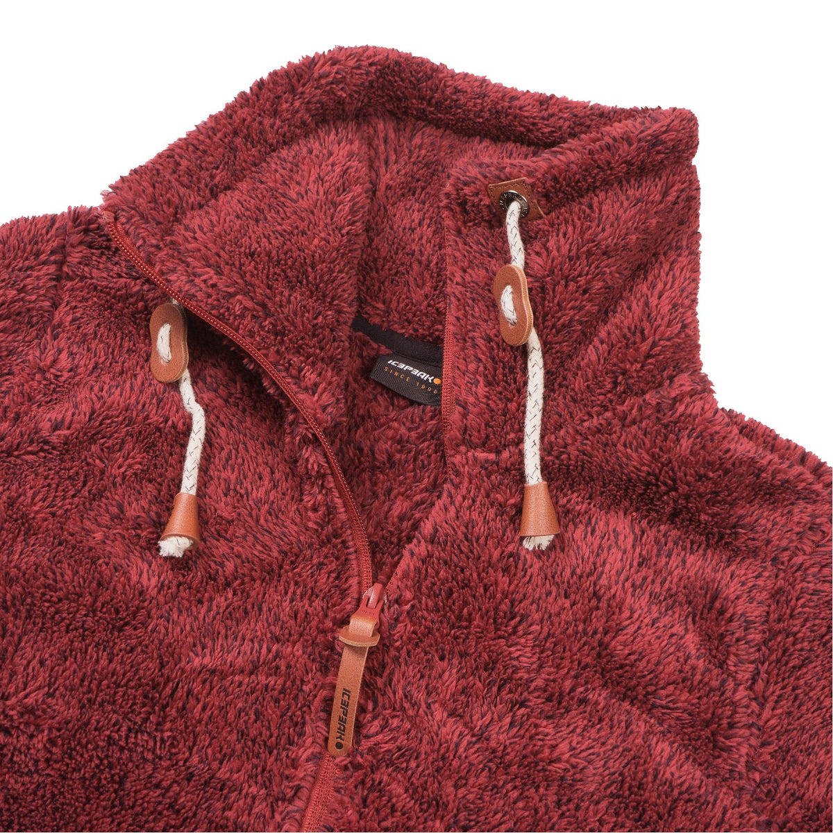 Icepeak Colony Teddy Fleecejacke Damen Langhaarfleecejacke