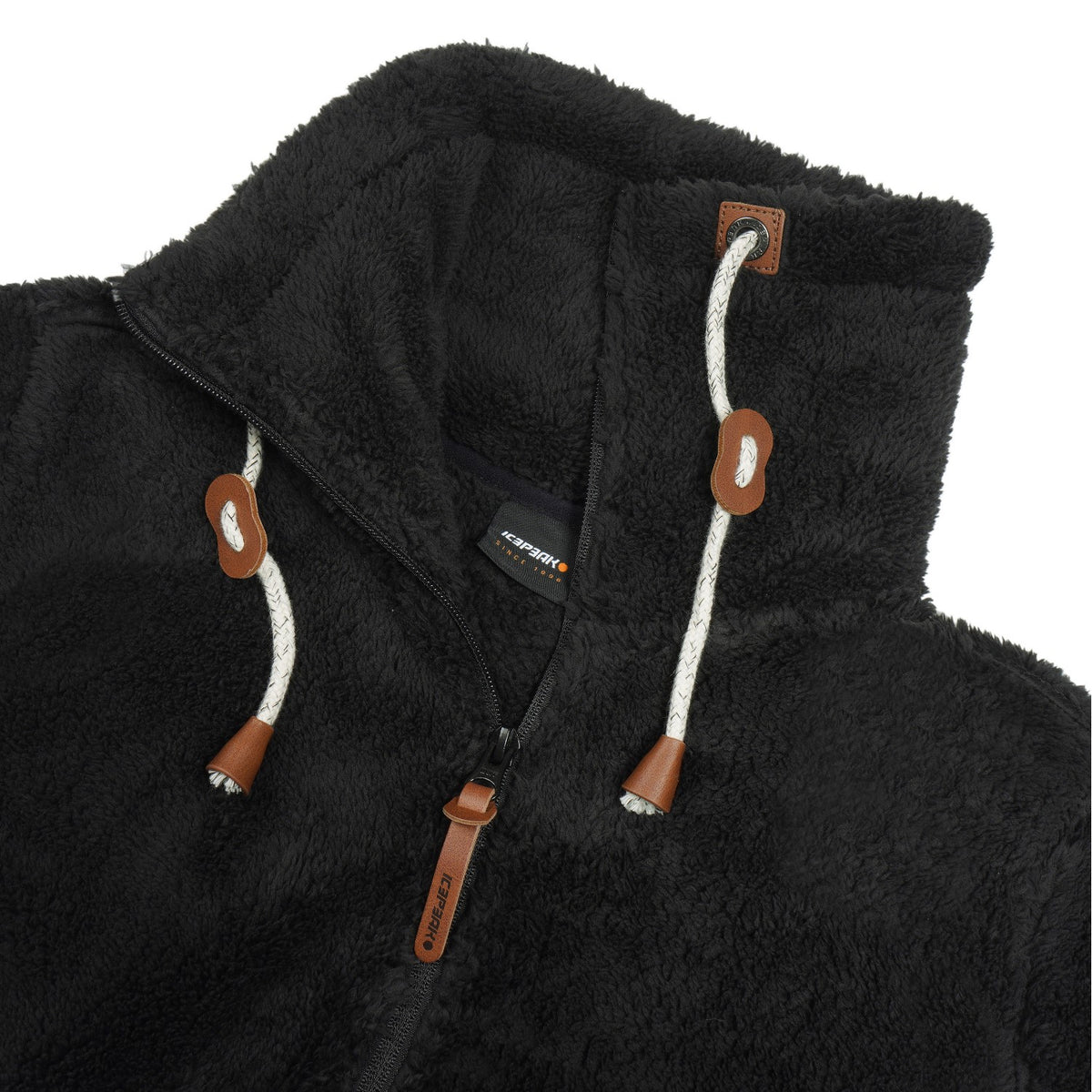 Icepeak Colony Teddy Fleecejacke Damen Langhaarfleecejacke