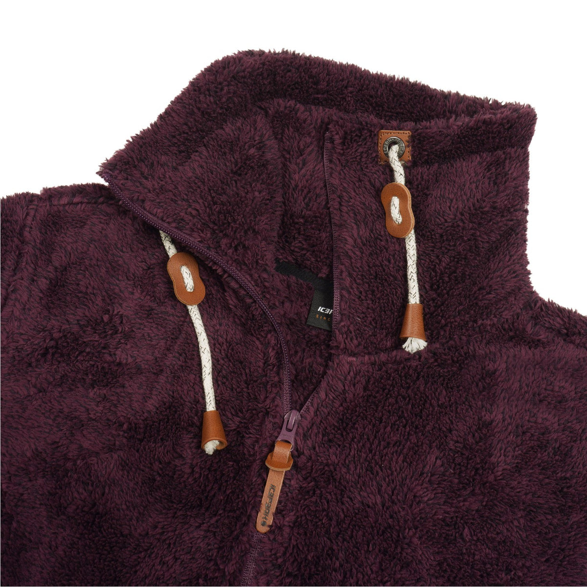 Icepeak Colony Teddy Fleecejacke Damen Langhaarfleecejacke