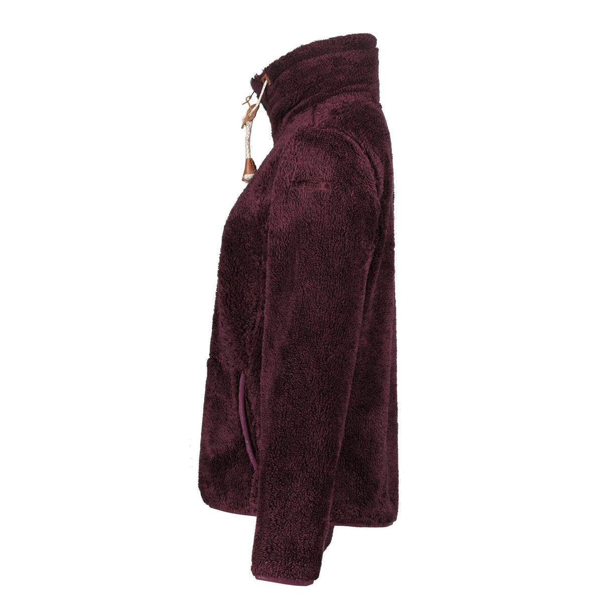 Icepeak Colony Teddy Fleecejacke Damen Langhaarfleecejacke