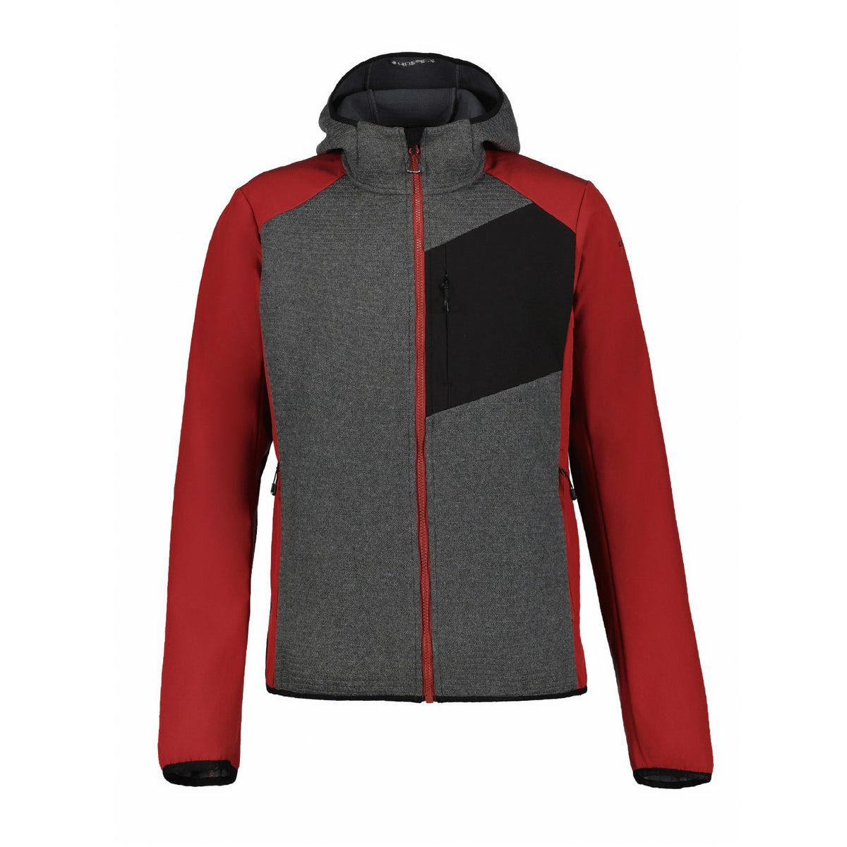 Icepeak Danfort Hybrid-Softshelljacke für Herren mit Kapuze