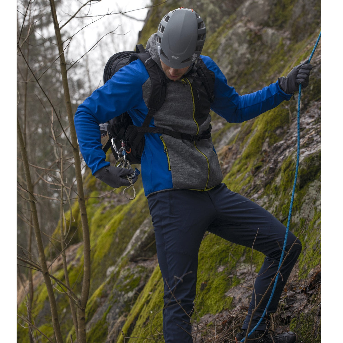 Icepeak Softshelljacke Danfort für Herren mit Kapuze