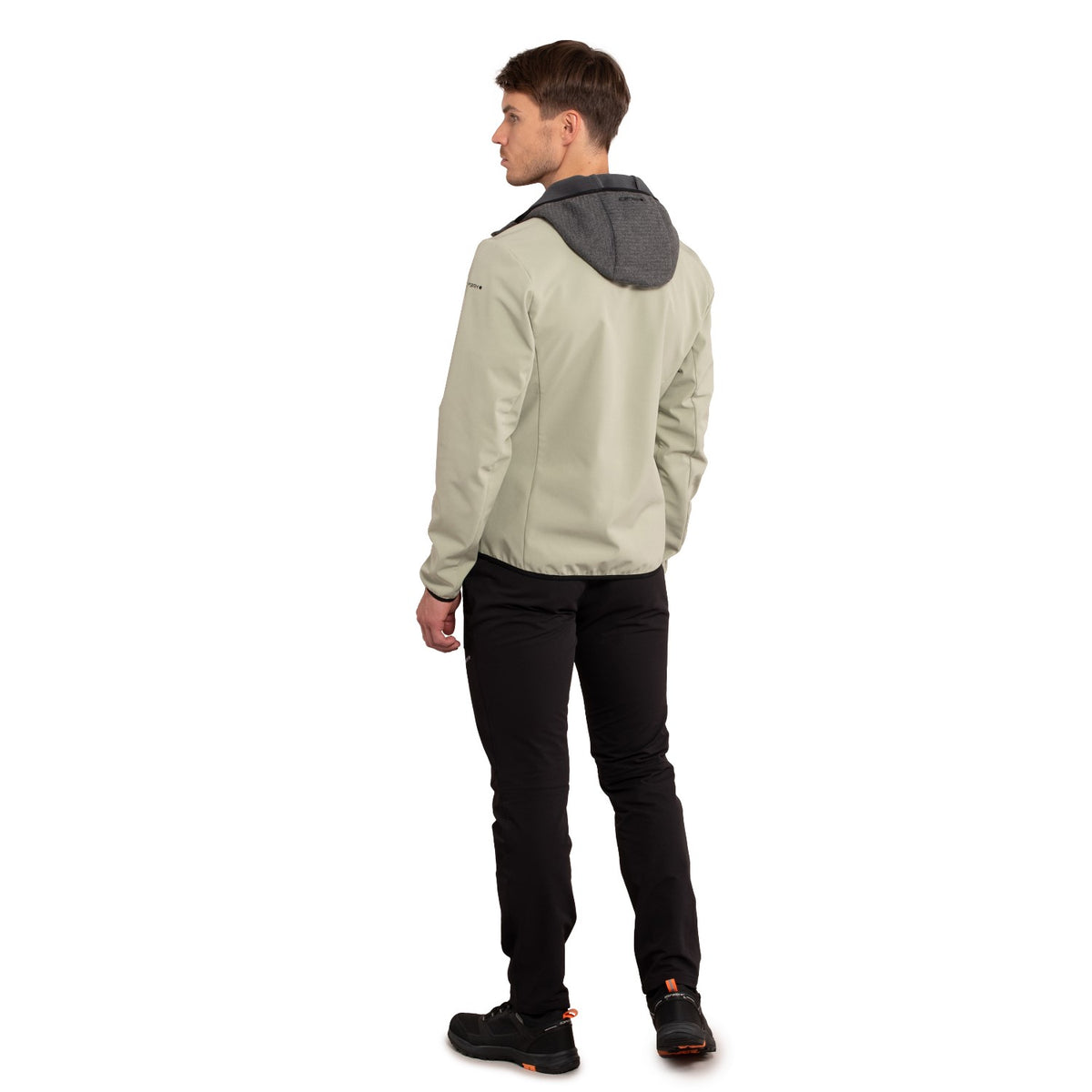 Icepeak Danfort Hybrid-Softshelljacke für Herren mit Kapuze