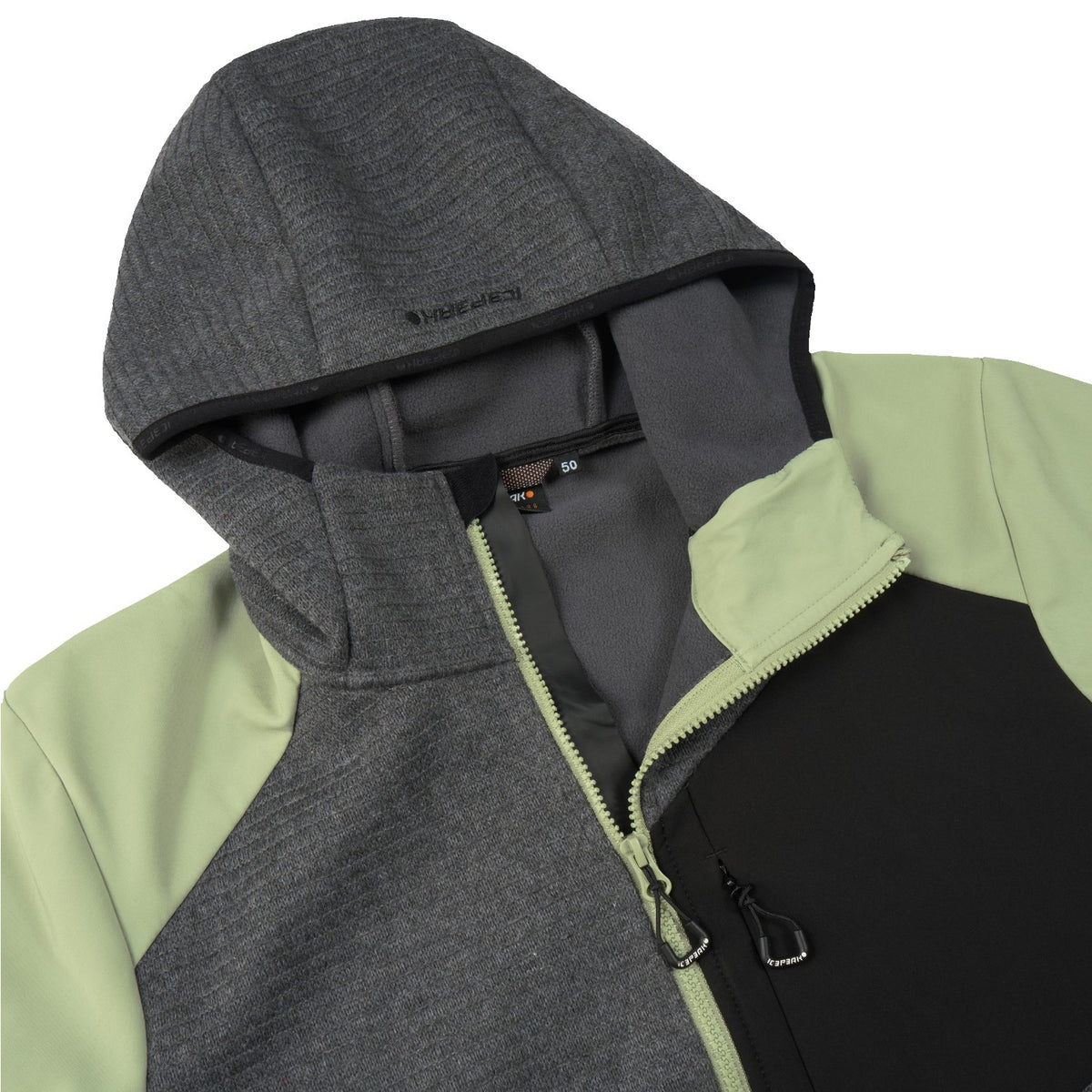Icepeak Danfort Hybrid-Softshelljacke für Herren mit Kapuze
