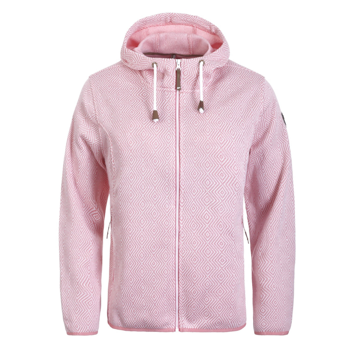 Icepeak Strickfleecejacke Damen EP Adrian mit Kapuze