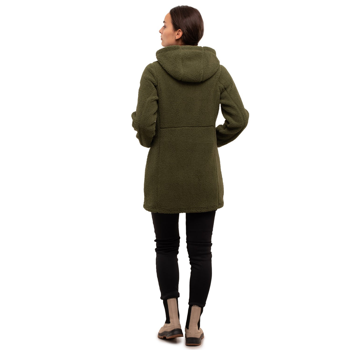 Icepeak Fleecejacke Agra für Damen mit Kapuze