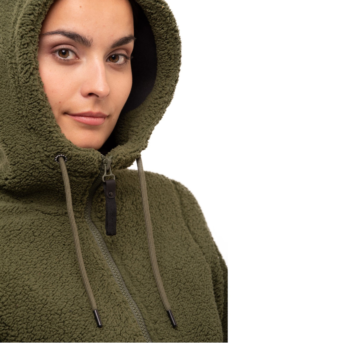 Icepeak Fleecejacke Agra für Damen mit Kapuze