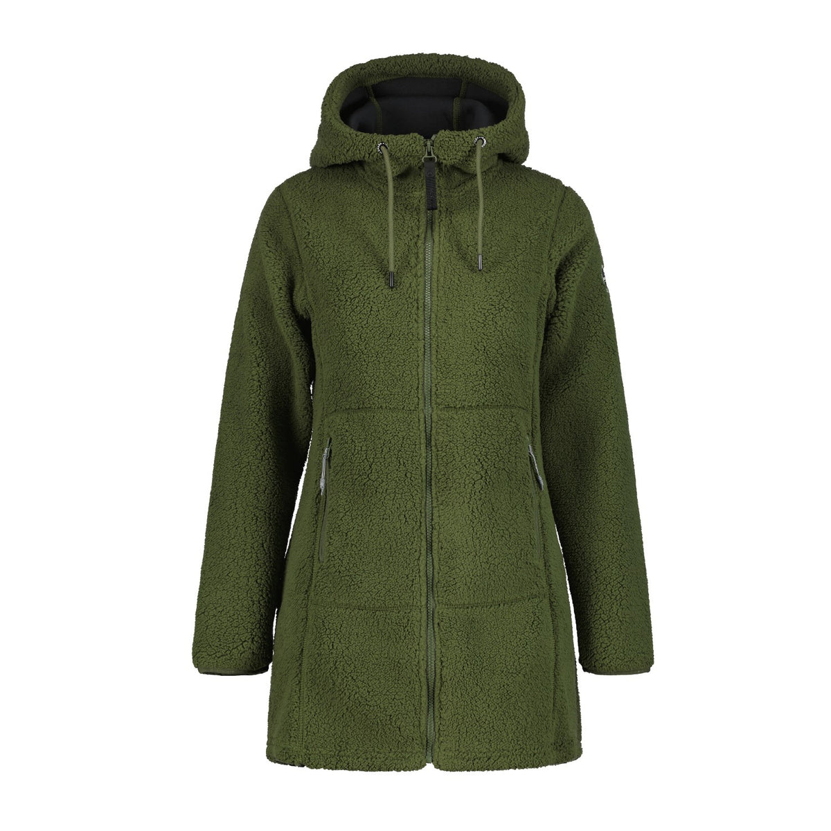 Icepeak Fleecejacke Agra für Damen mit Kapuze