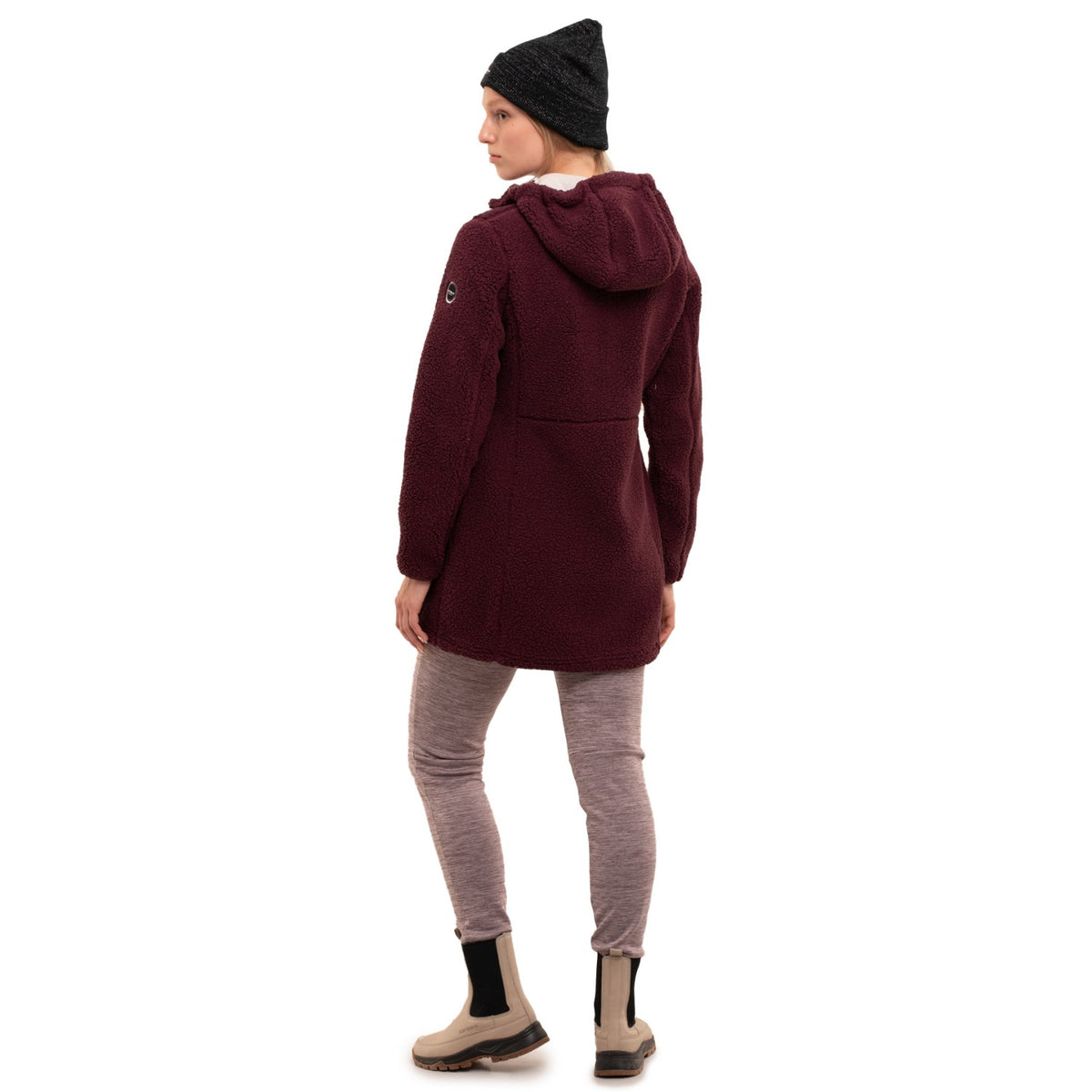 Icepeak Fleecejacke Agra für Damen mit Kapuze