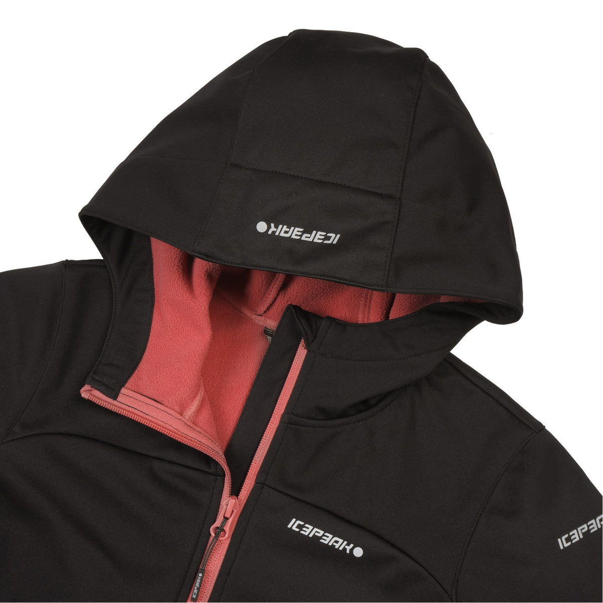 Icepeak Softshelljacke Mädchen Kleve Jr mit Kapuze