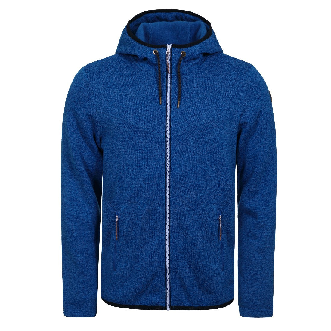 Icepeak Strickfleecejacke Lew für Herren mit Kapuze