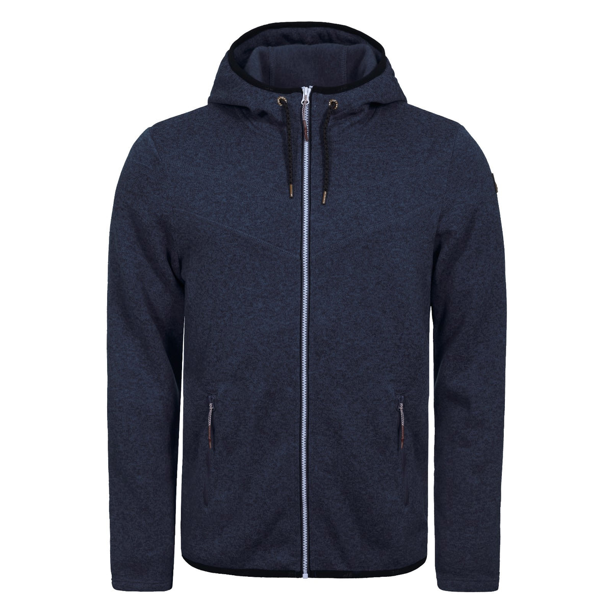 Icepeak Strickfleecejacke Lew für Herren mit Kapuze