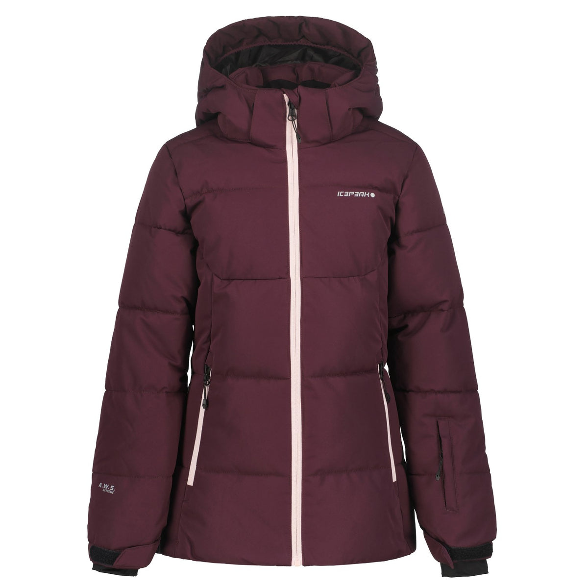 Icepeak Loris Winterjacke für Mädchen mit Kapuze und Schneefang