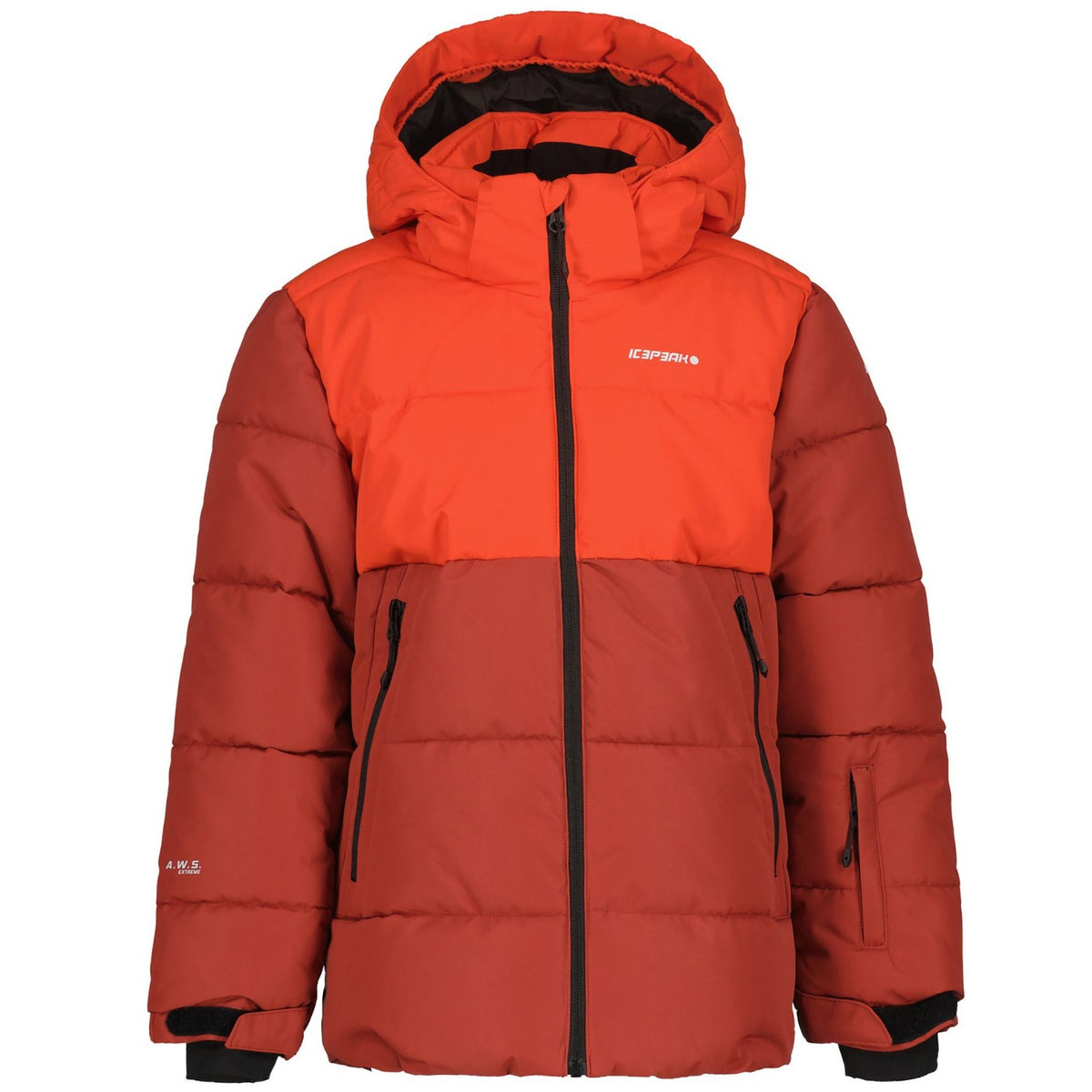 Icepeak Louin Winterjacke für Kinder mit Kapuze und Schneefang
