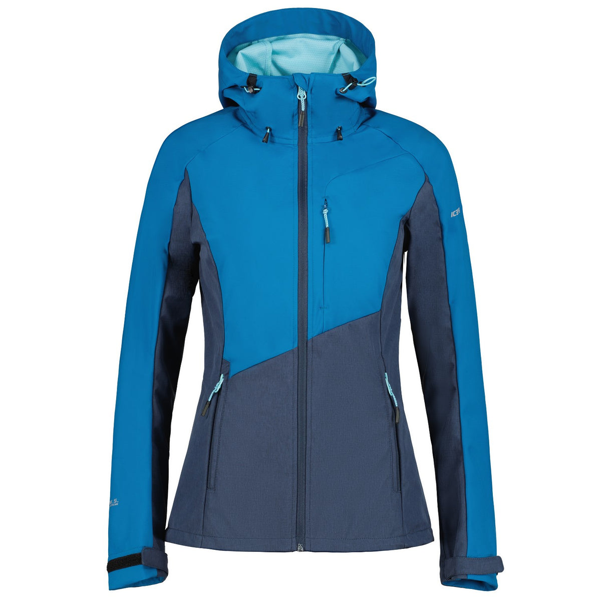 Icepeak Softshelljacke für Damen leicht Wasserabweisend Bradenton