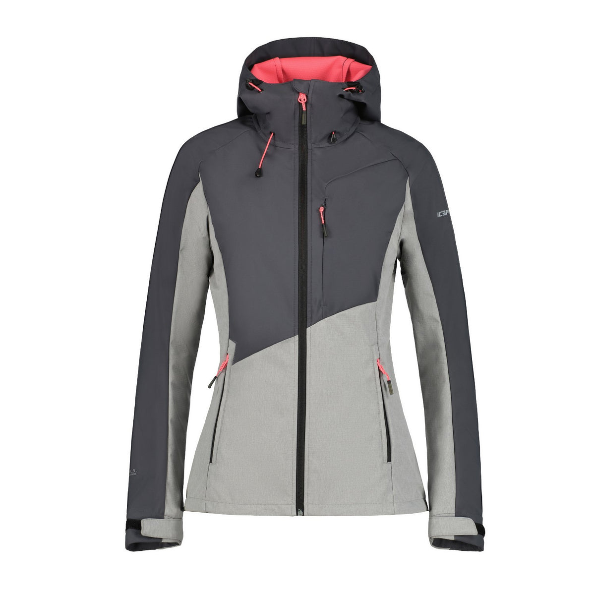 Icepeak Softshelljacke für Damen leicht Wasserabweisend Bradenton
