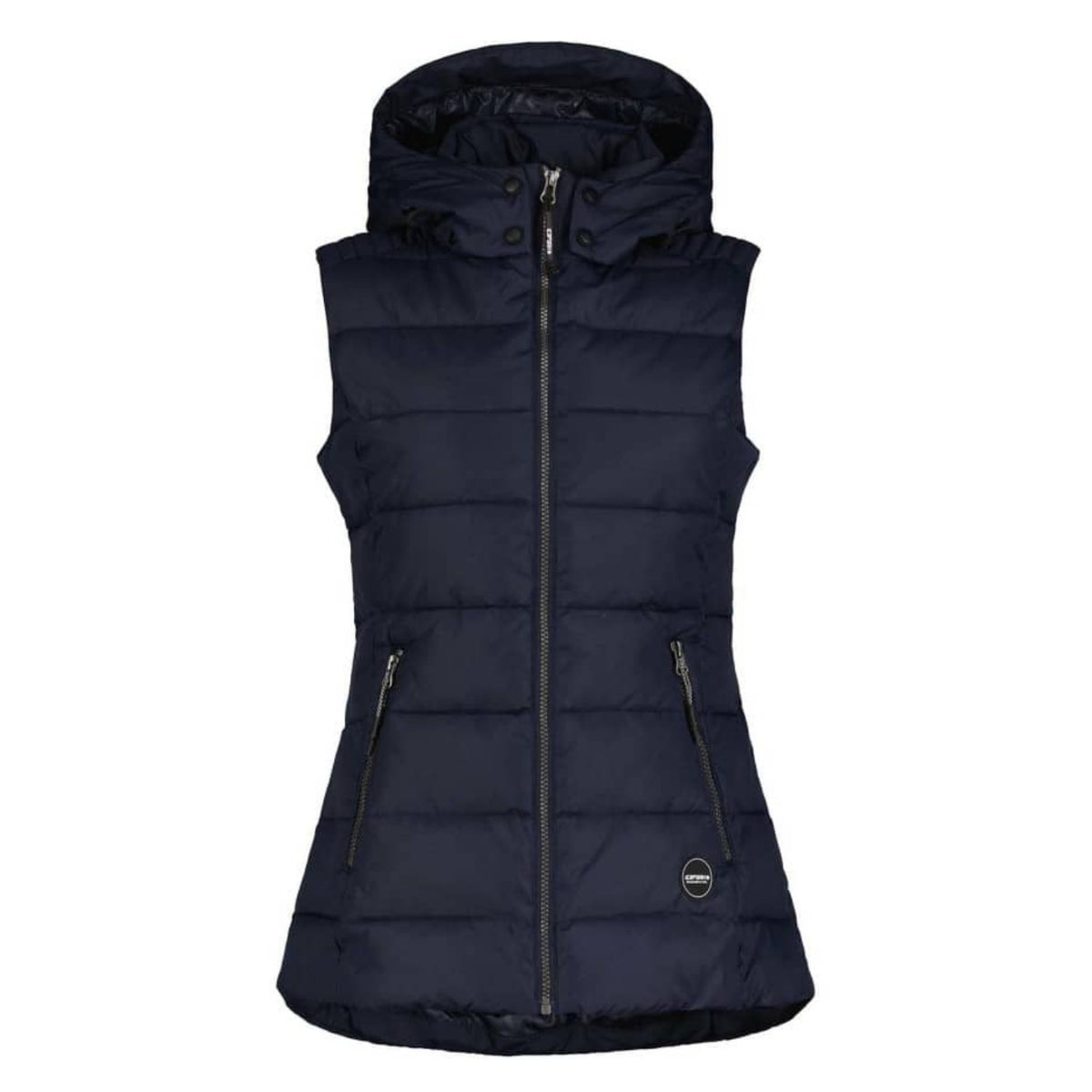 Icepeak Petaluma Steppweste für Damen mit abnehmbarer Kapuze