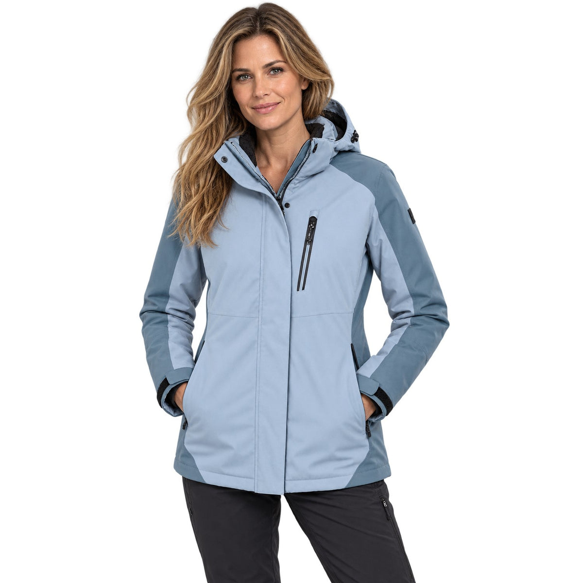 Killtec Funktionsjacke mit Kapuze für Damen wasserdicht