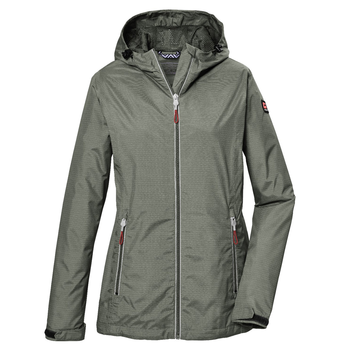 Killtec Funktionsjacke mit Kapuze für Damen wasserdicht