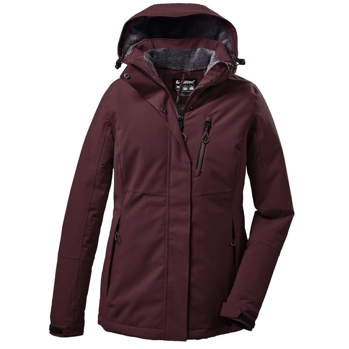 Killtec Softshelljacke Damen mit 10.000mm Wassersäule in Kurzgößen