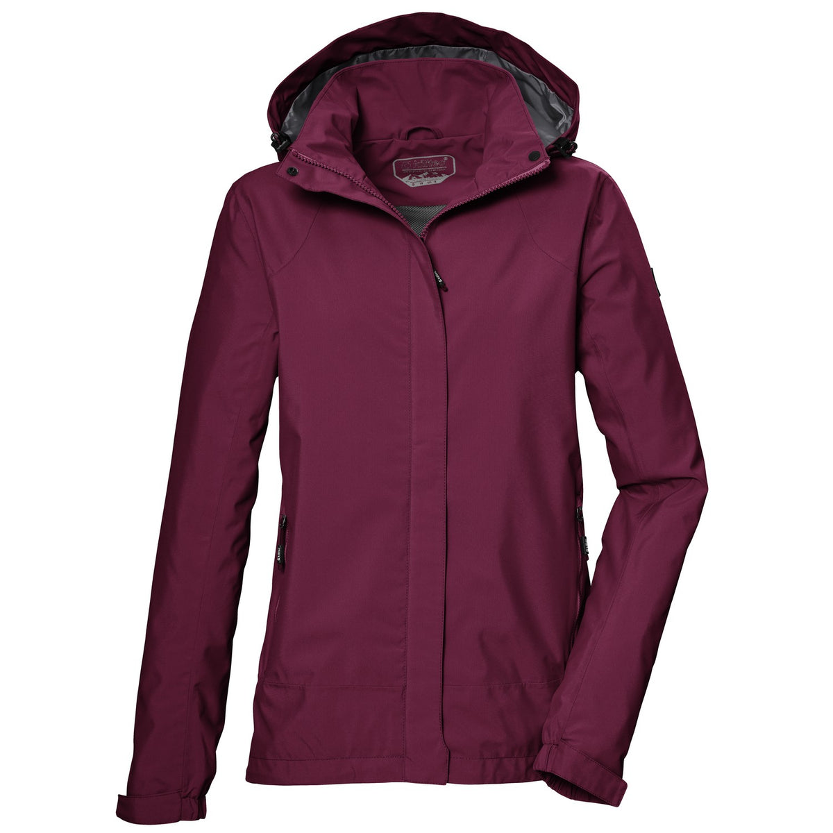 Killtec Funktionsjacke Damen mit 10.000mm Wassersäule und Kapuze