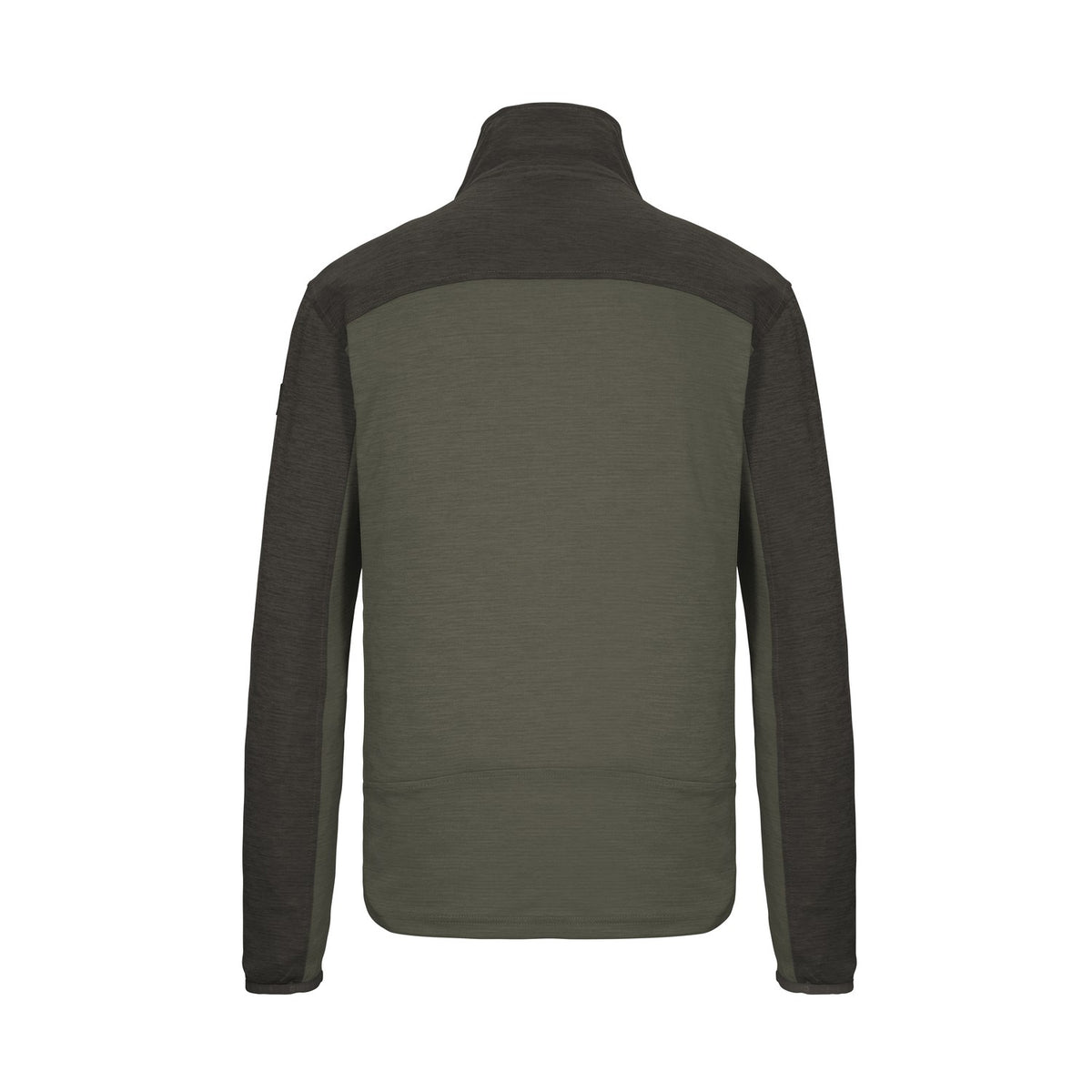 Powerstretchjacke mit verschliebaren Taschen und Stehkragen