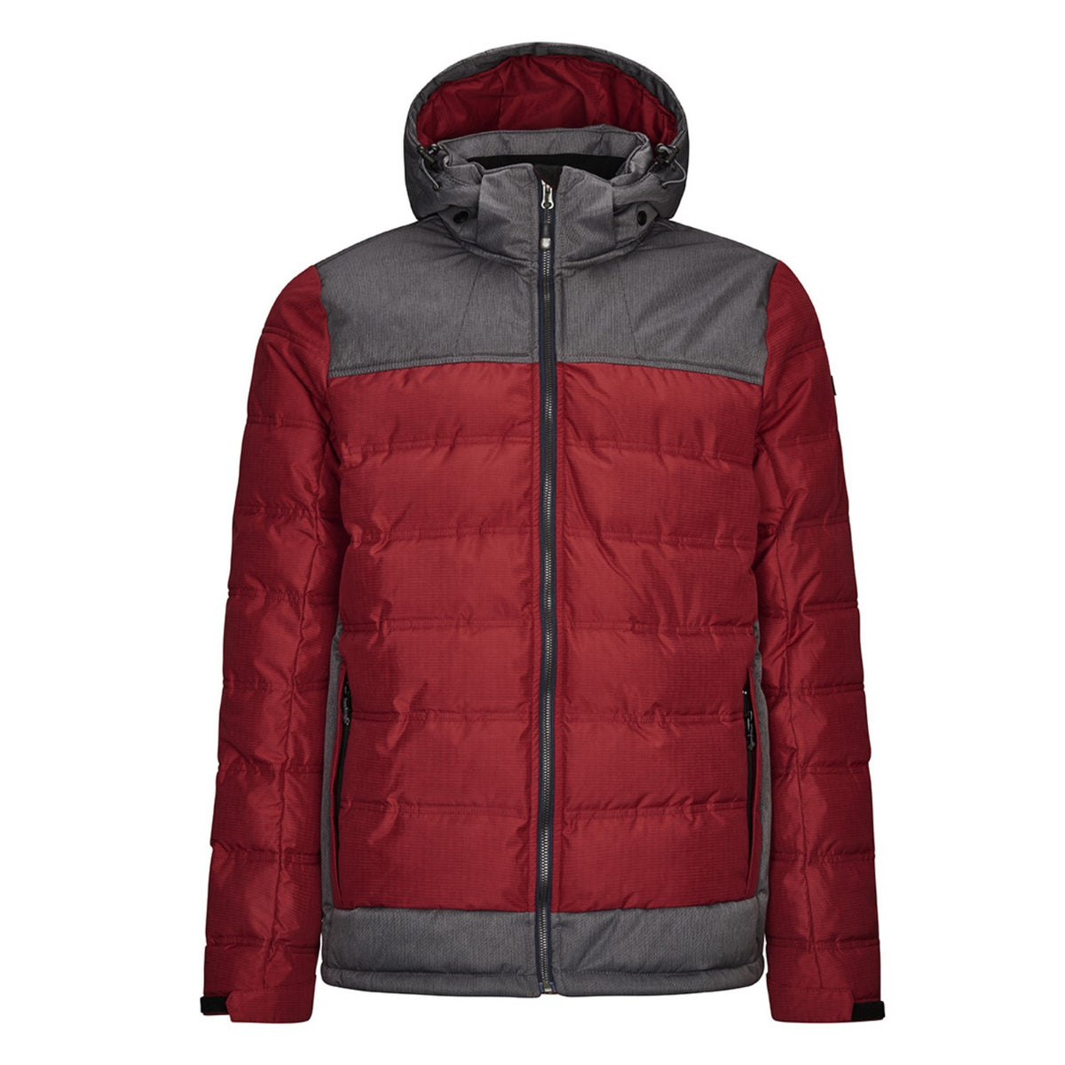 Killtec Steppjacke / Winterjacke für Herren in Daunenoptik mit abnehmbarer Kapuze