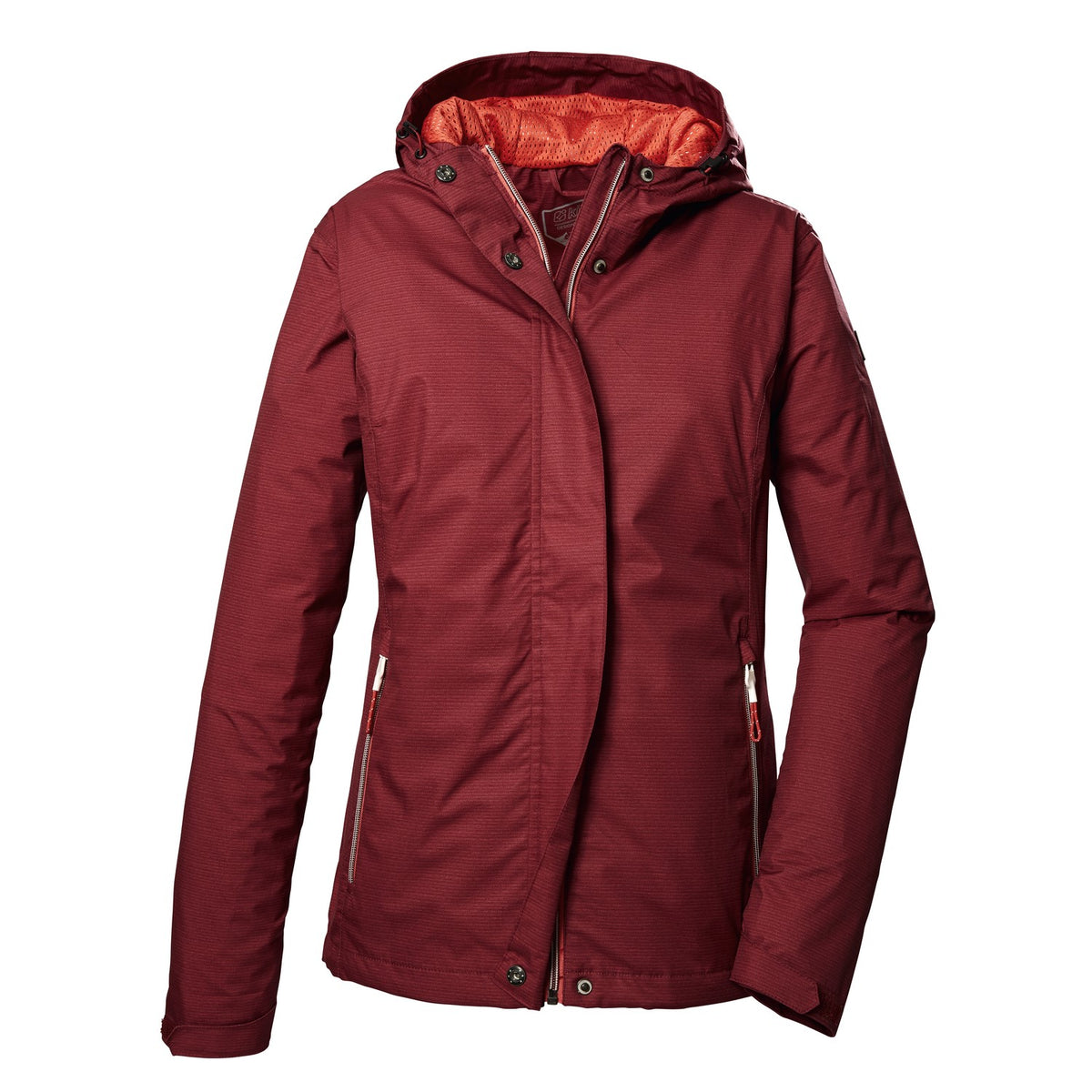 Killtec Outdoojacke mit Kapuze für Damen wasserdicht