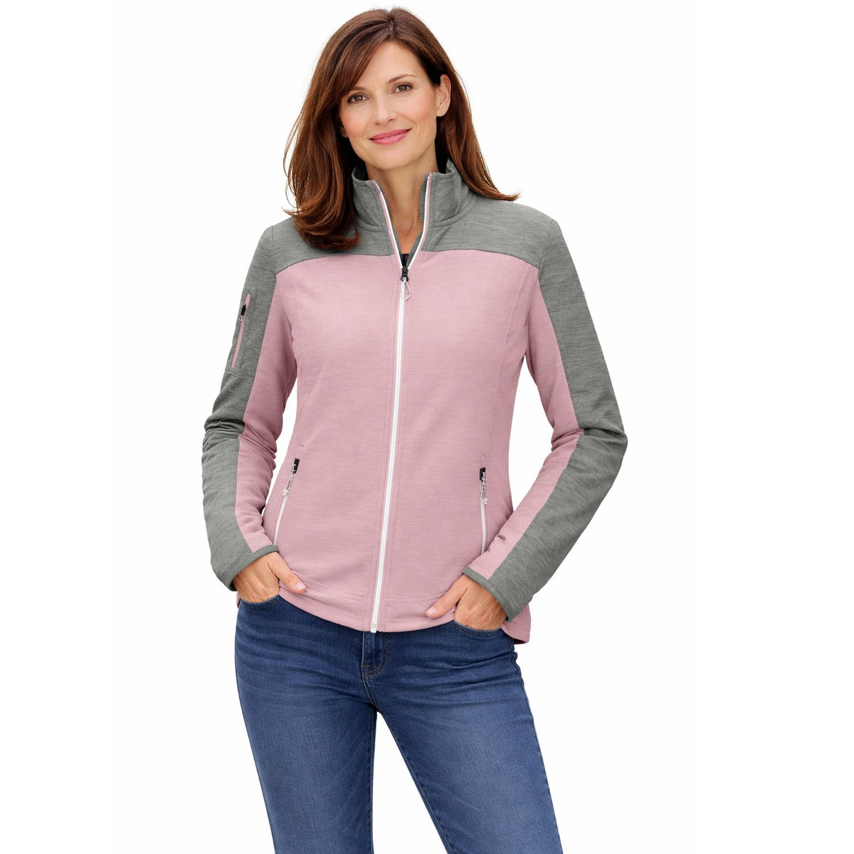 Killtec Powerstretchjacke für Damen mit verschliebaren Taschen