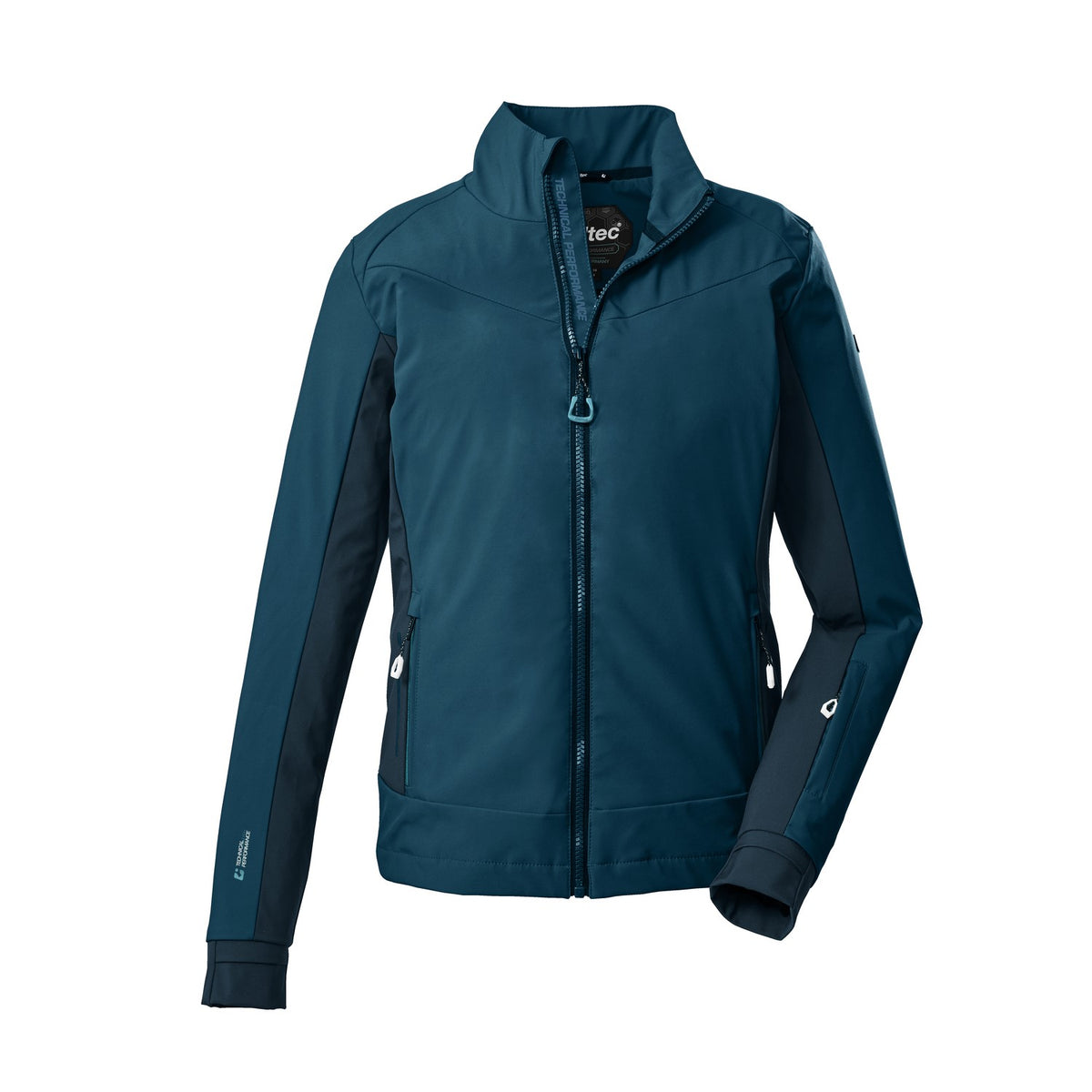 Killtec Softshelljacke Damen im Colourblock Design