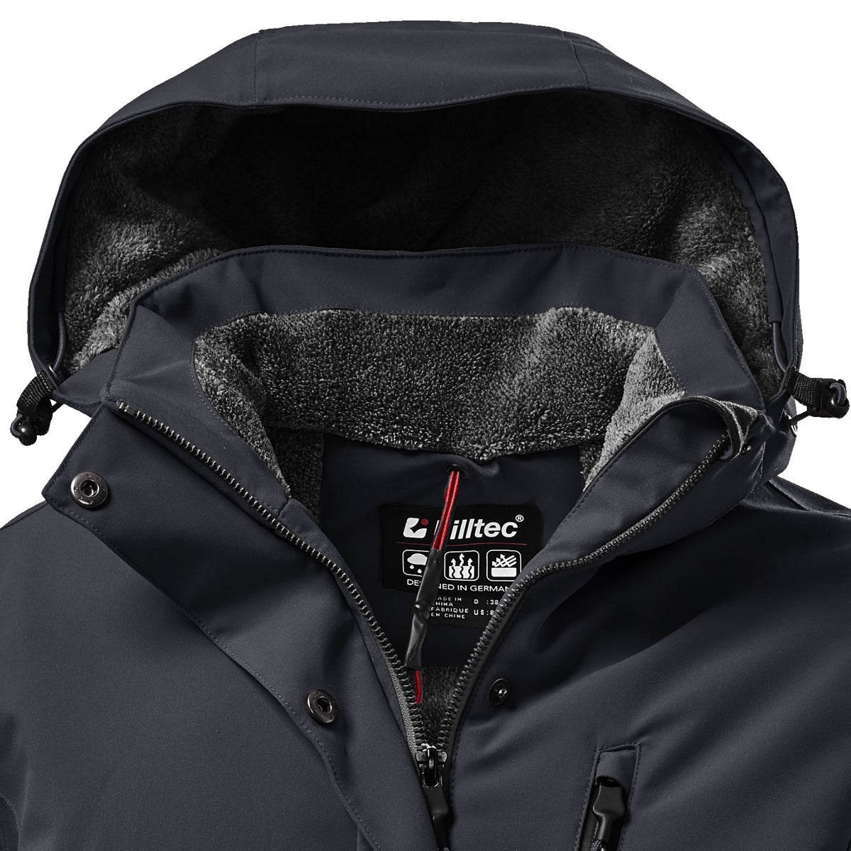 Killtec Softshelljacke Damen mit 10.000mm Wassersäule in Kurzgößen