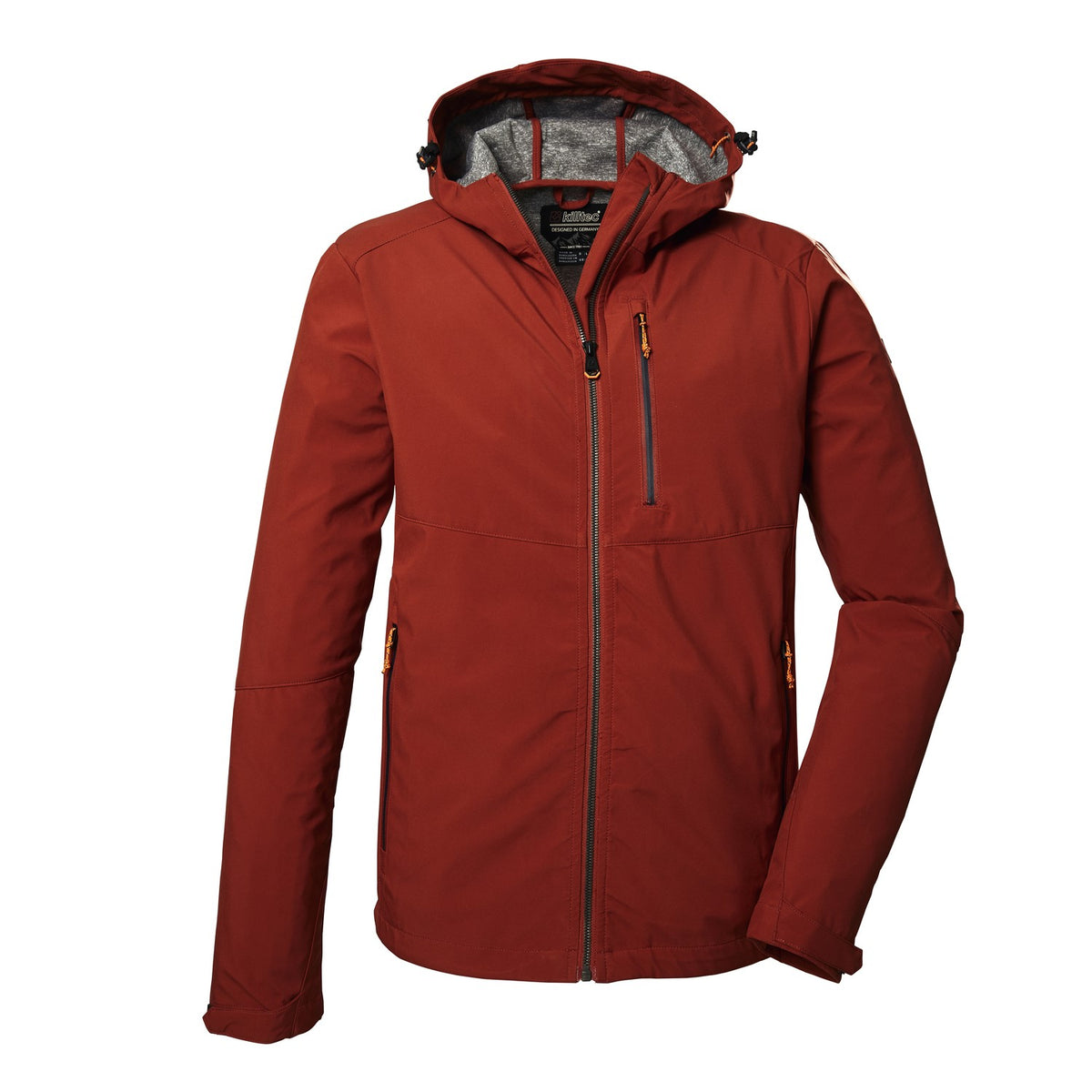 Killtec Softshelljacke Herren Wasserabweisend mit Kapuze leicht