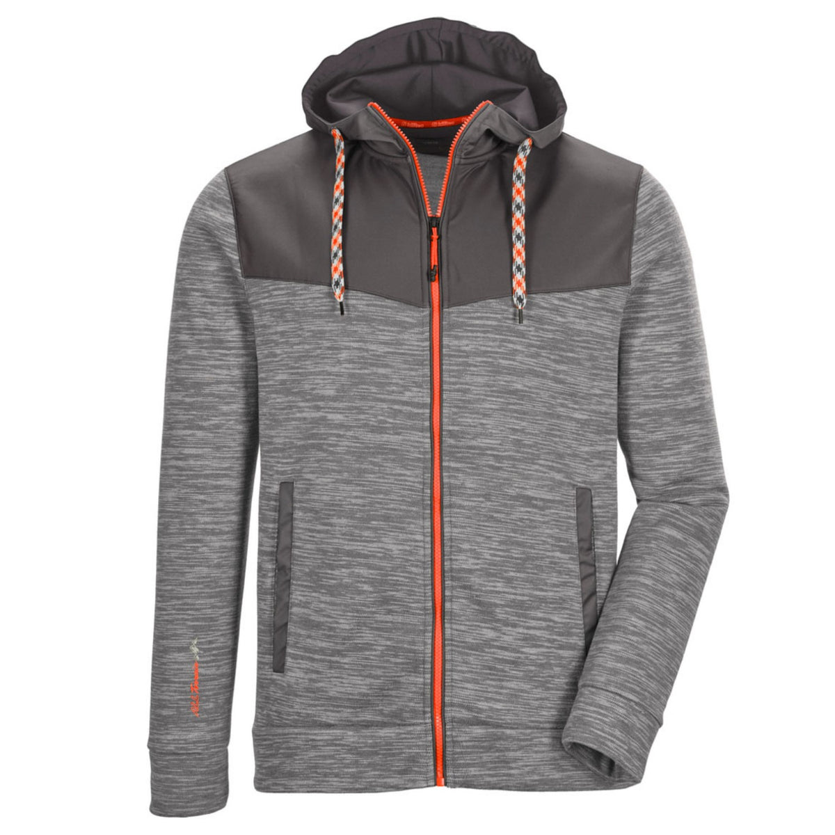 Killtec Strickfleecejacke Herren mit Kapuze
