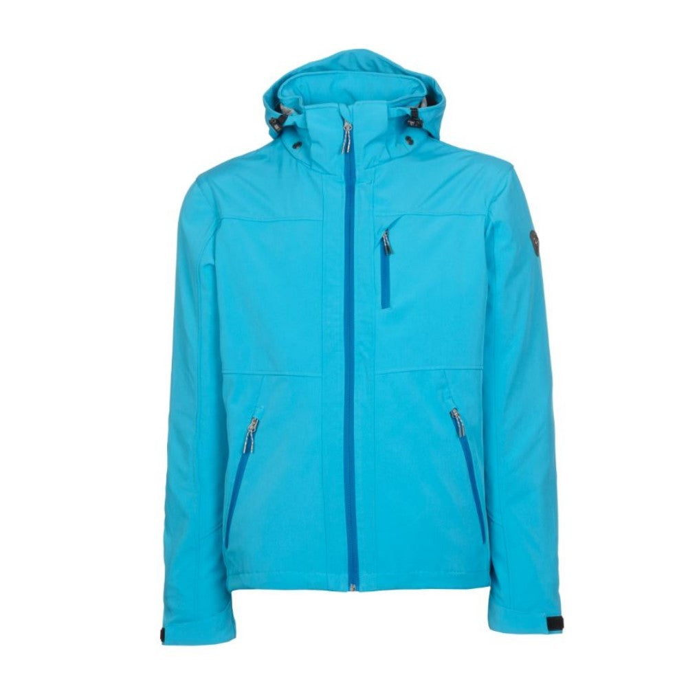 Killtec Softshelljacke Herren mit 8.000mm Wassersäule und Kapuze