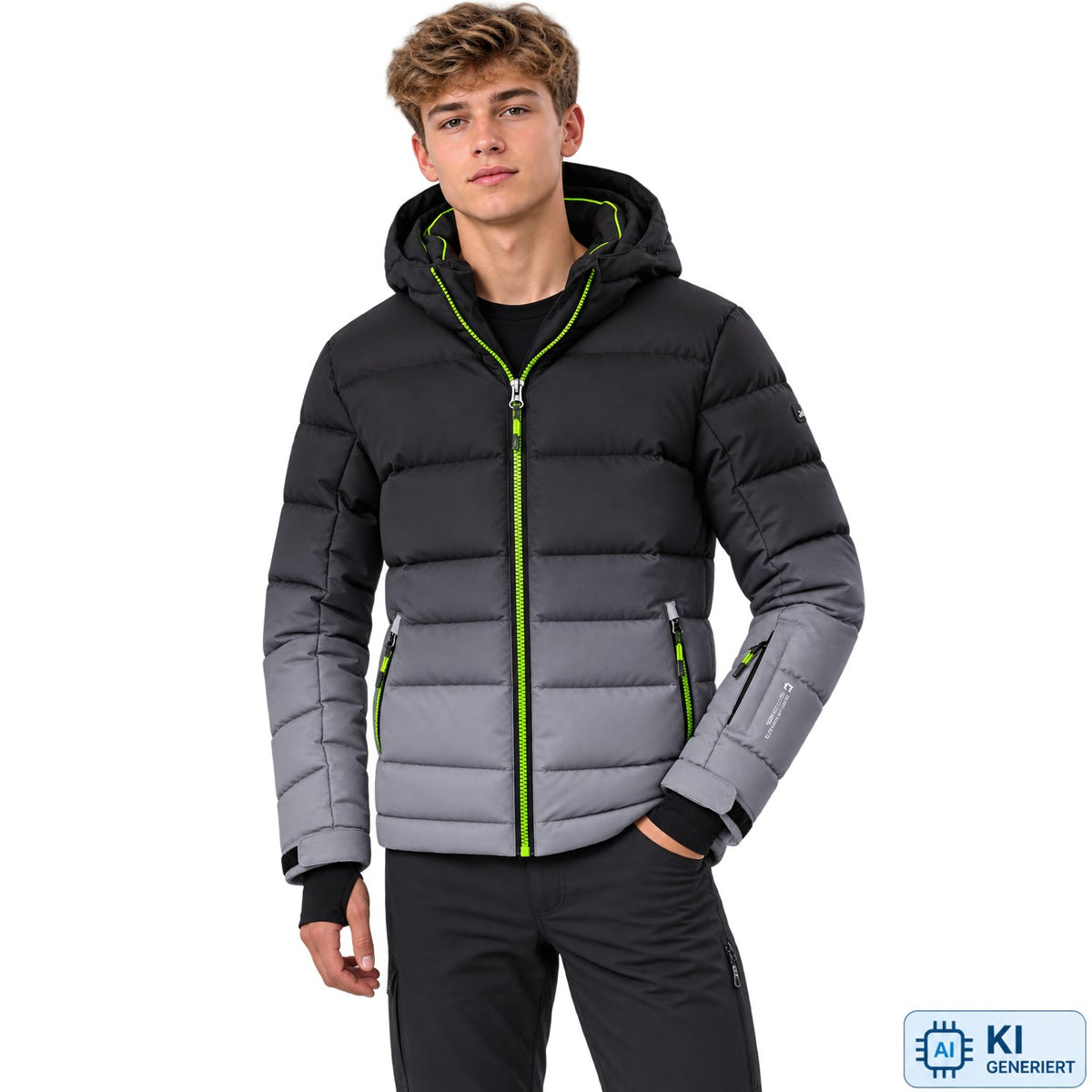 Killtec Winterjacke für Kinder mit Kapuze und Schneefang