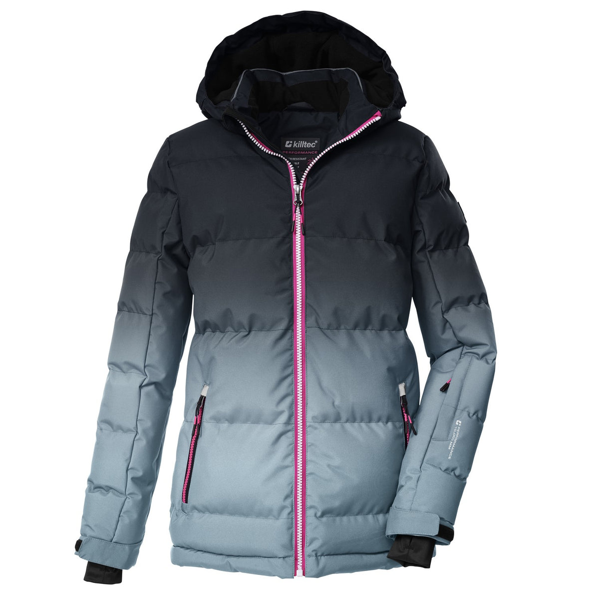 Killtec Winterjacke für Mädchen mit Kapuze und Schneefang