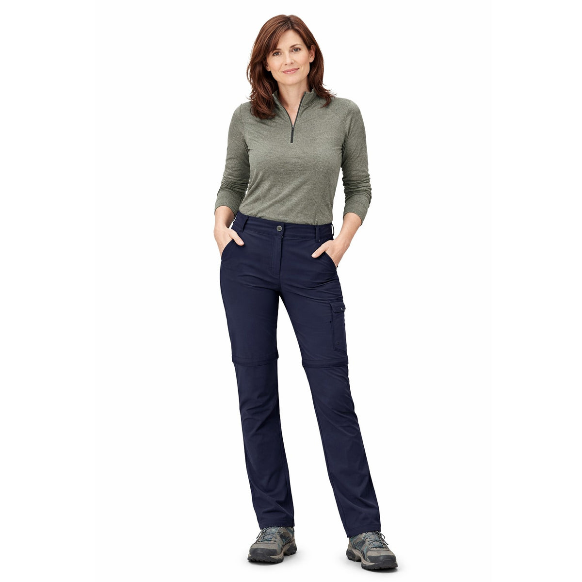 Killtec Zip Off Hose für Damen in Kurzgröße