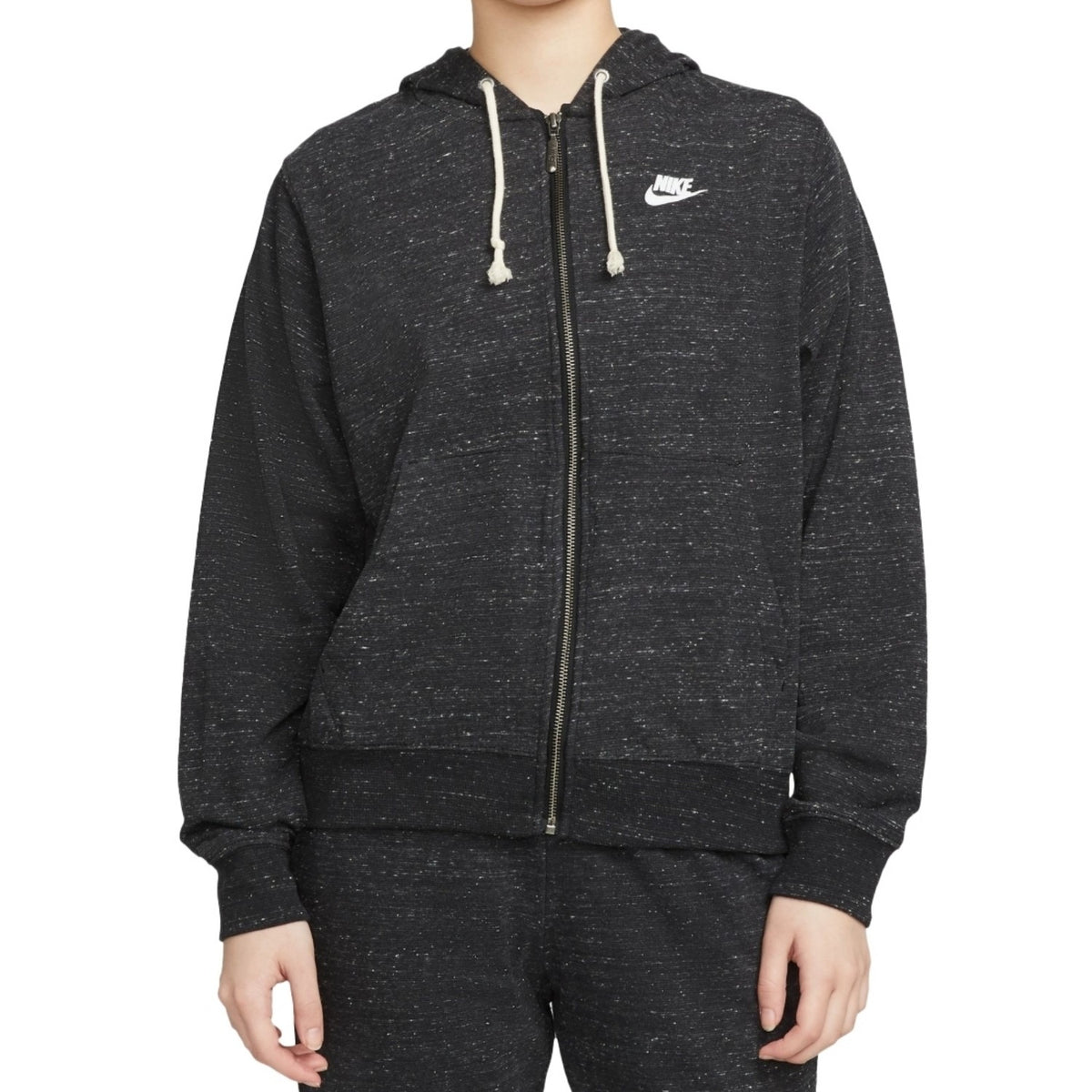Nike Freizeitjacke Sportswear Gym Vintage Jacke Damen mit Kapuze