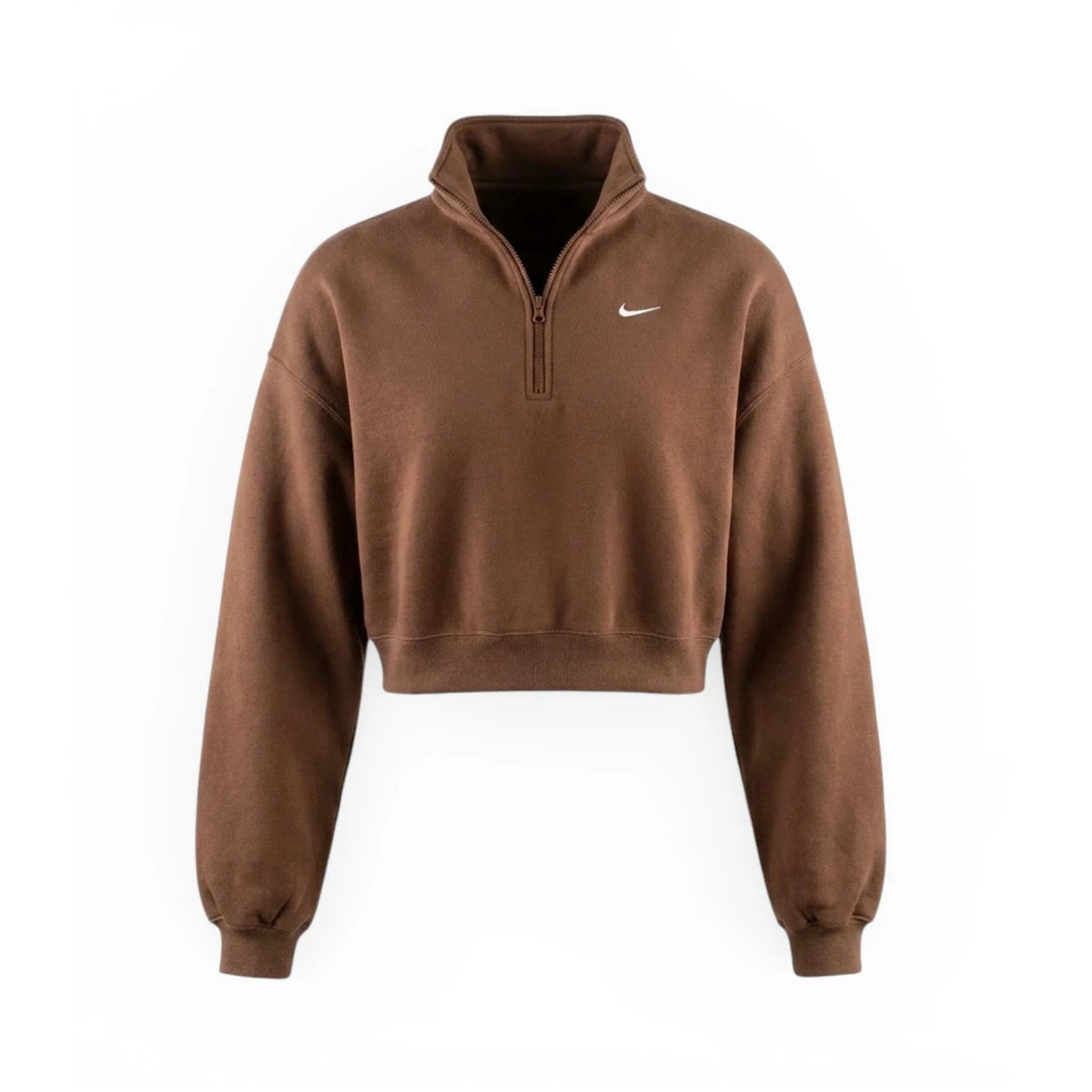 NIKE Studio Fleece Crop Pullover Damen