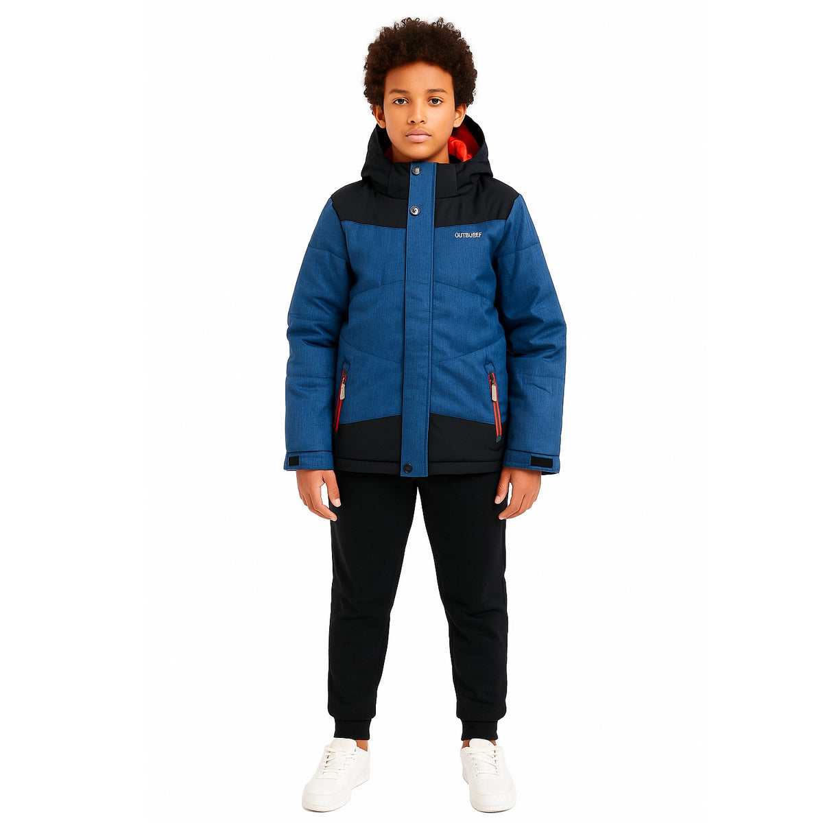 Outburst Winterjacke für Kinder mit Kapuze
